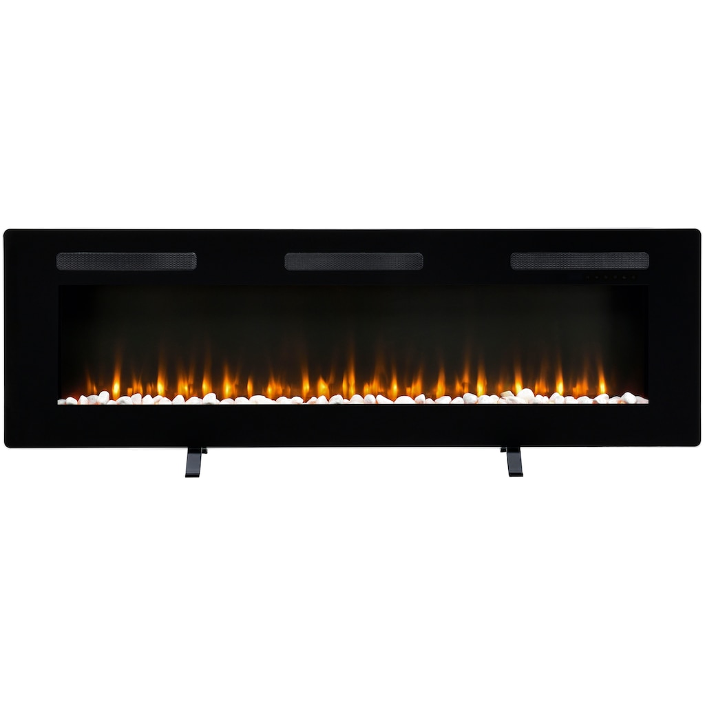 Dimplex Elektrokamin »Sierra 60"«, schwarz,mit Heizung, Fernbedienung, App, Optiflame® Flammeneffekt