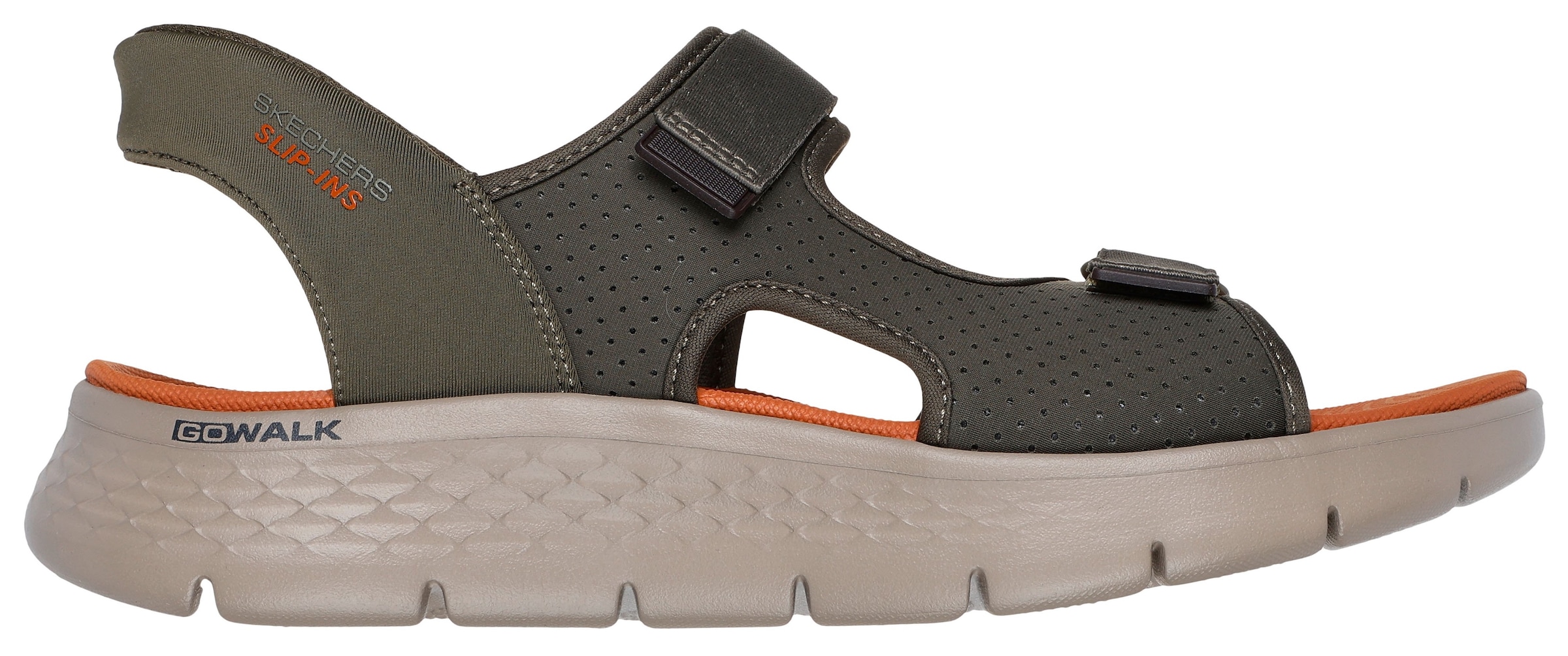 Skechers Sandale »GO WALK FLEX SANDAL-EASY ENTRY«, Slipper, Freizeitschuh mit Slip-ins Funktion