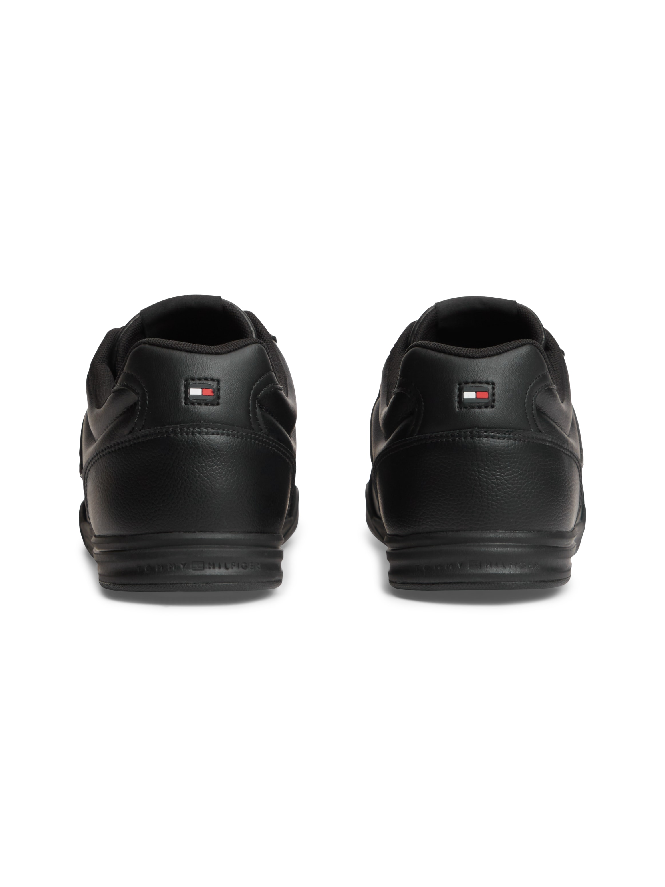 Tommy Hilfiger Sneaker »LOW PRO CUPSOLE  PERF LEATHER«  Schnürschuh, Halbschuh, Freizeitschuh mit seitlichem Logoschriftzug