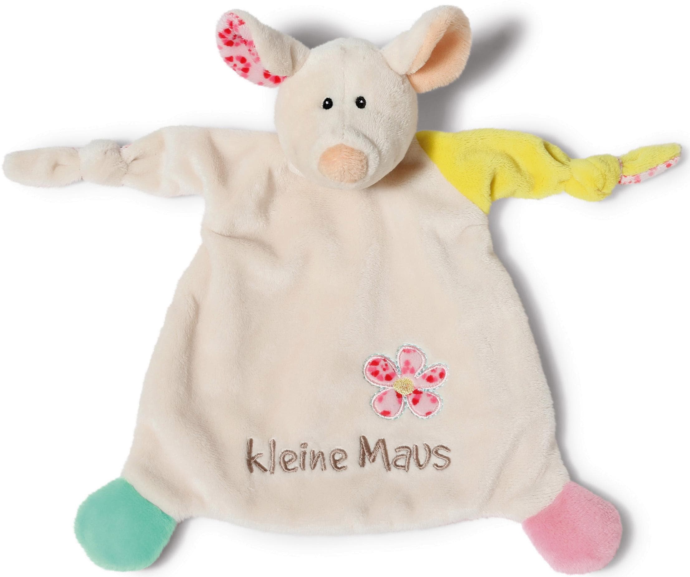 Schmusetuch »My First NICI Kollektion, Maus Mincy, kleine Maus«, mit aufgestickten Augen