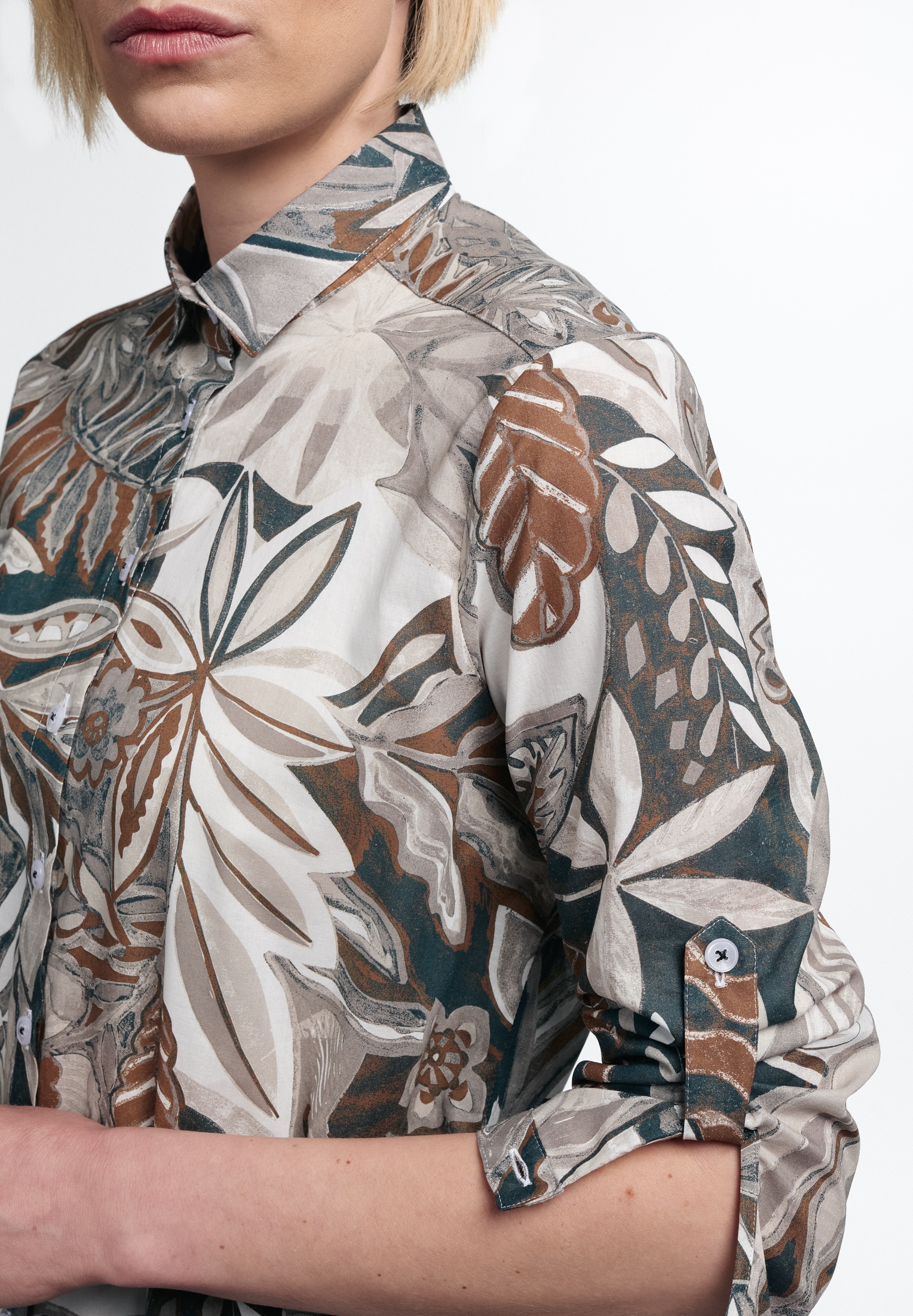 Eterna Hemdblusenkleid »LOOSE FIT«