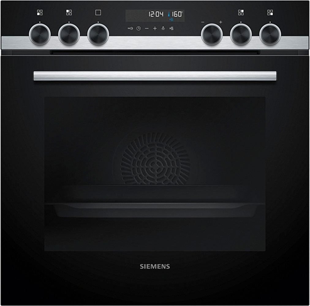 SIEMENS Induktions Herd-Set »HE578BBS4«, mit Backwagen, Backwagen mit ausziehbarer Tür für bequemes Kochen & Backen
