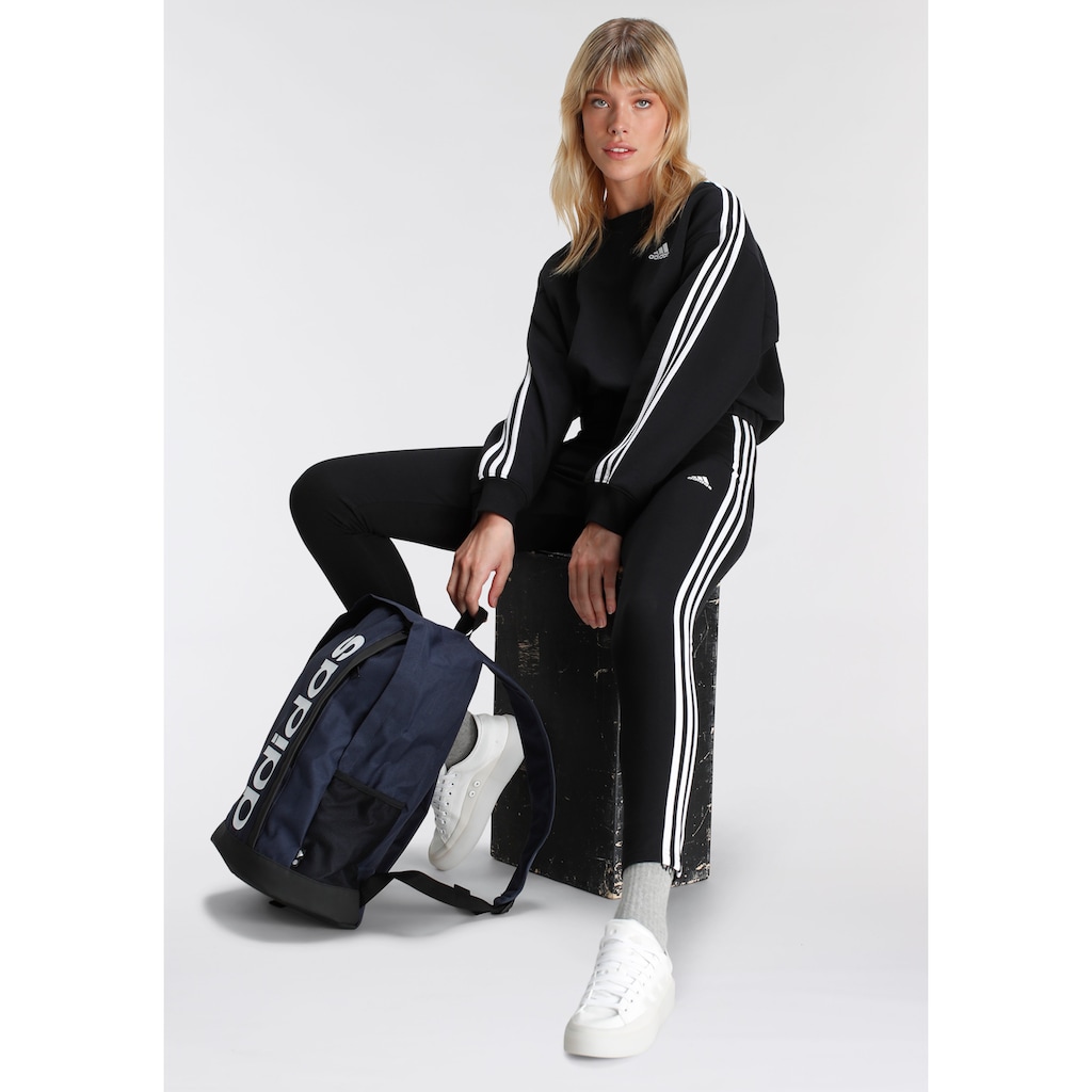 adidas Sportswear Sweatshirt »ESSENTIALS 3-STREIFEN CROP«