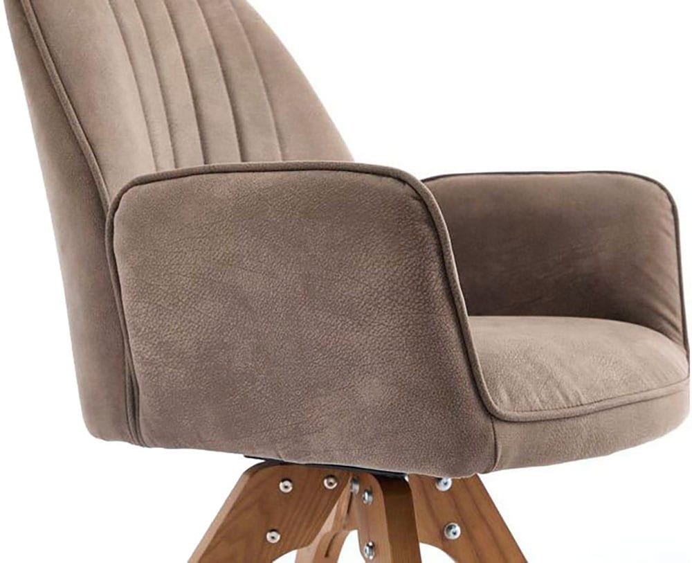 Home affaire Stuhl »Pollenca«, (Set), 2 St., Microfaser, tolle Optik