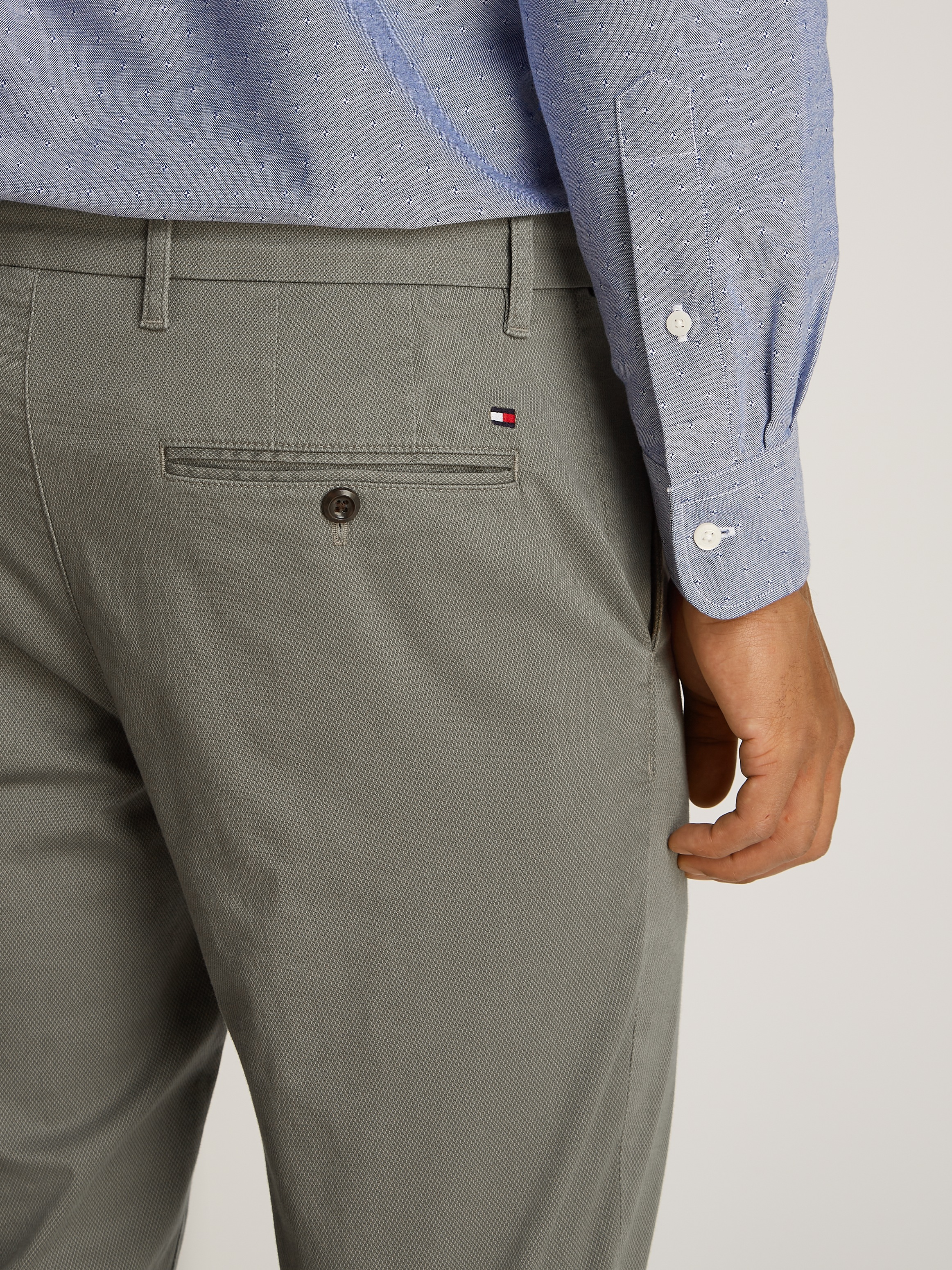 Tommy Hilfiger Chinohose »DENTON PRINTED STRUCTURE CHINO«, mit Struktur