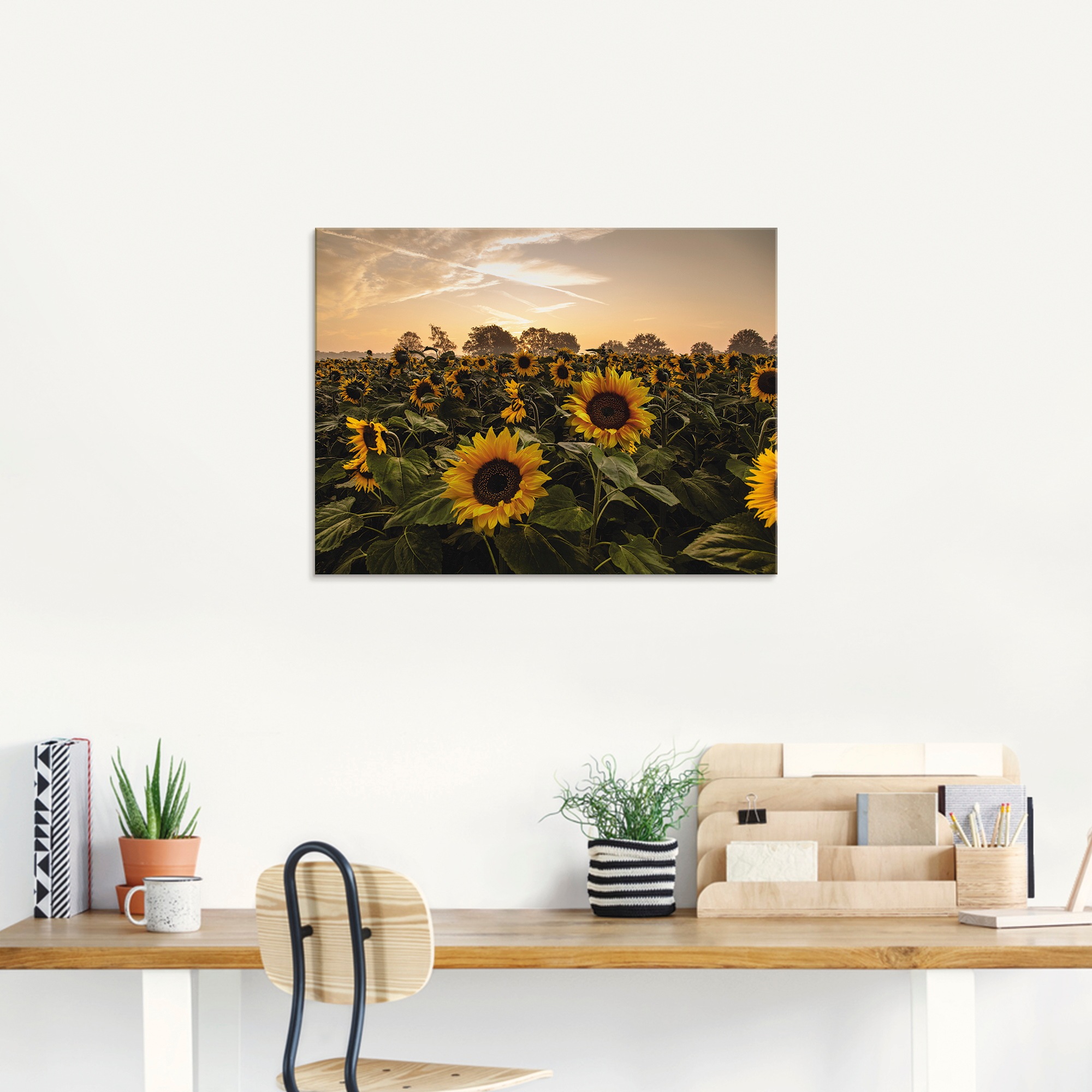 Artland Glasbild »Lasst Blumen sprechen...«, Blumen, (1 St.), in verschiedenen Größen