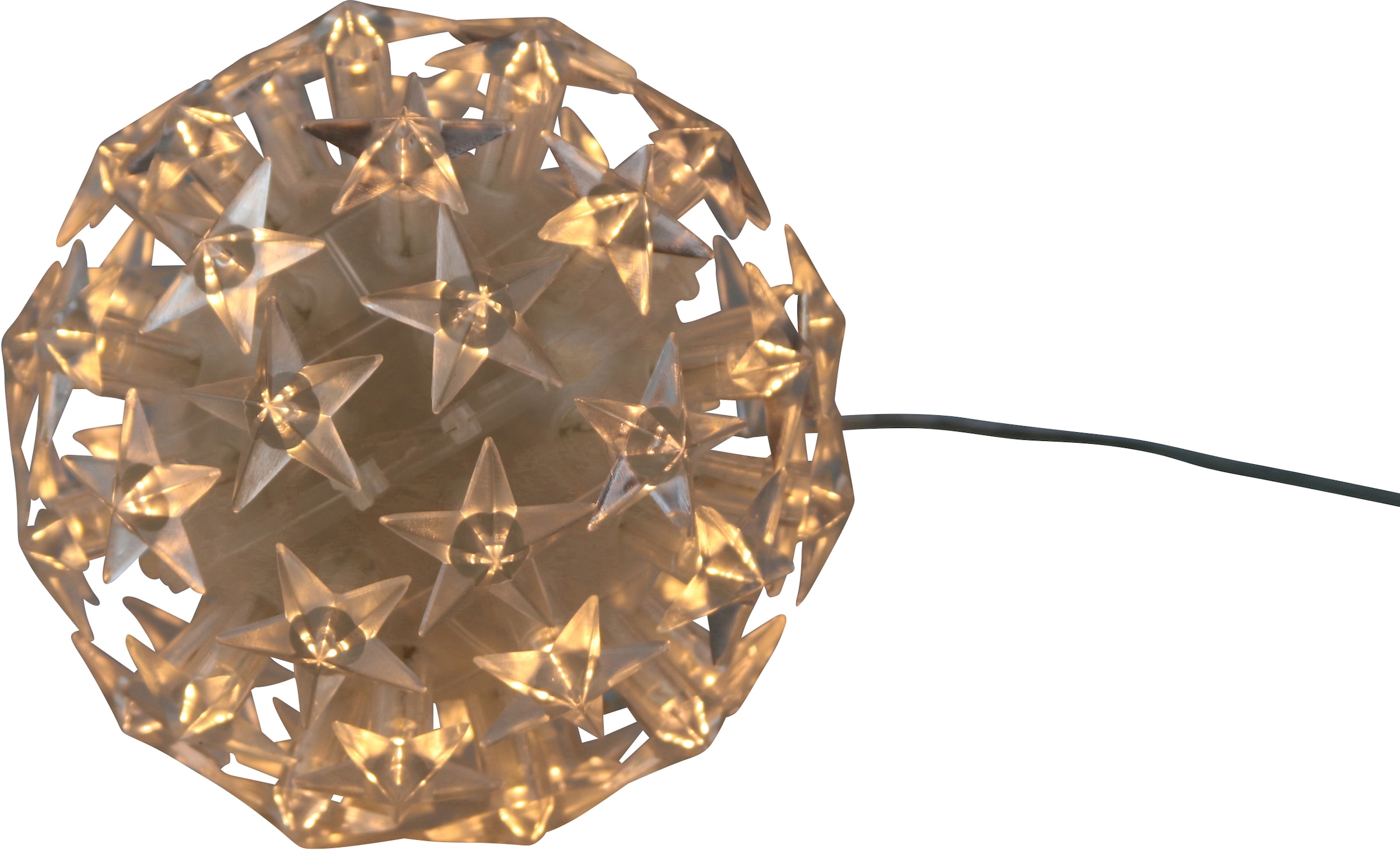 AM Design LED Dekolicht, LED Kugel mit Sternen, Weihnachtsdeko aussen  online bei OTTO