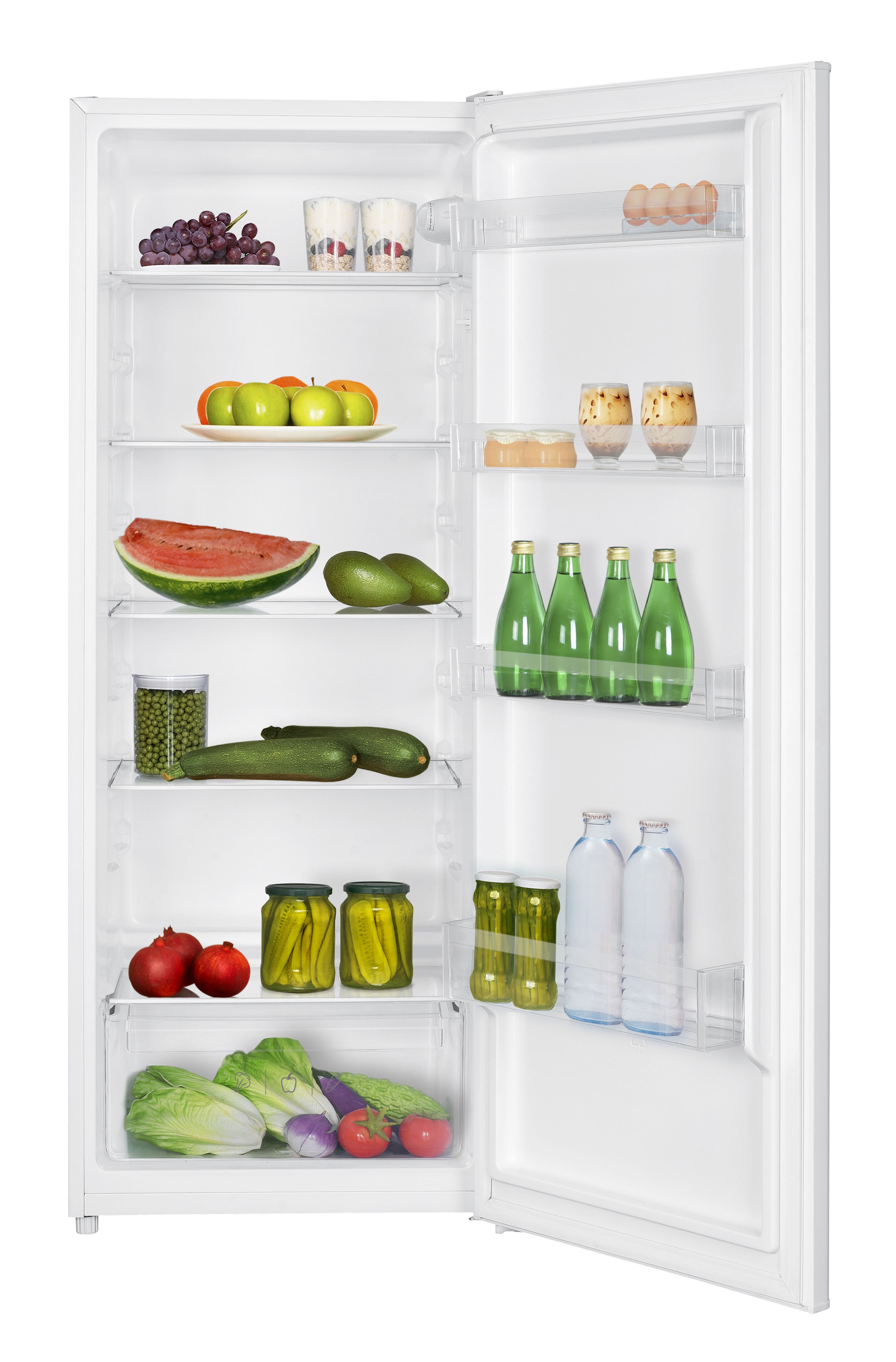 Amica Vollraumkühlschrank »VKS 354 133 W« 143 cm hoch 55 cm breit Großer Innenraum, schlankes Format – passt perfekt