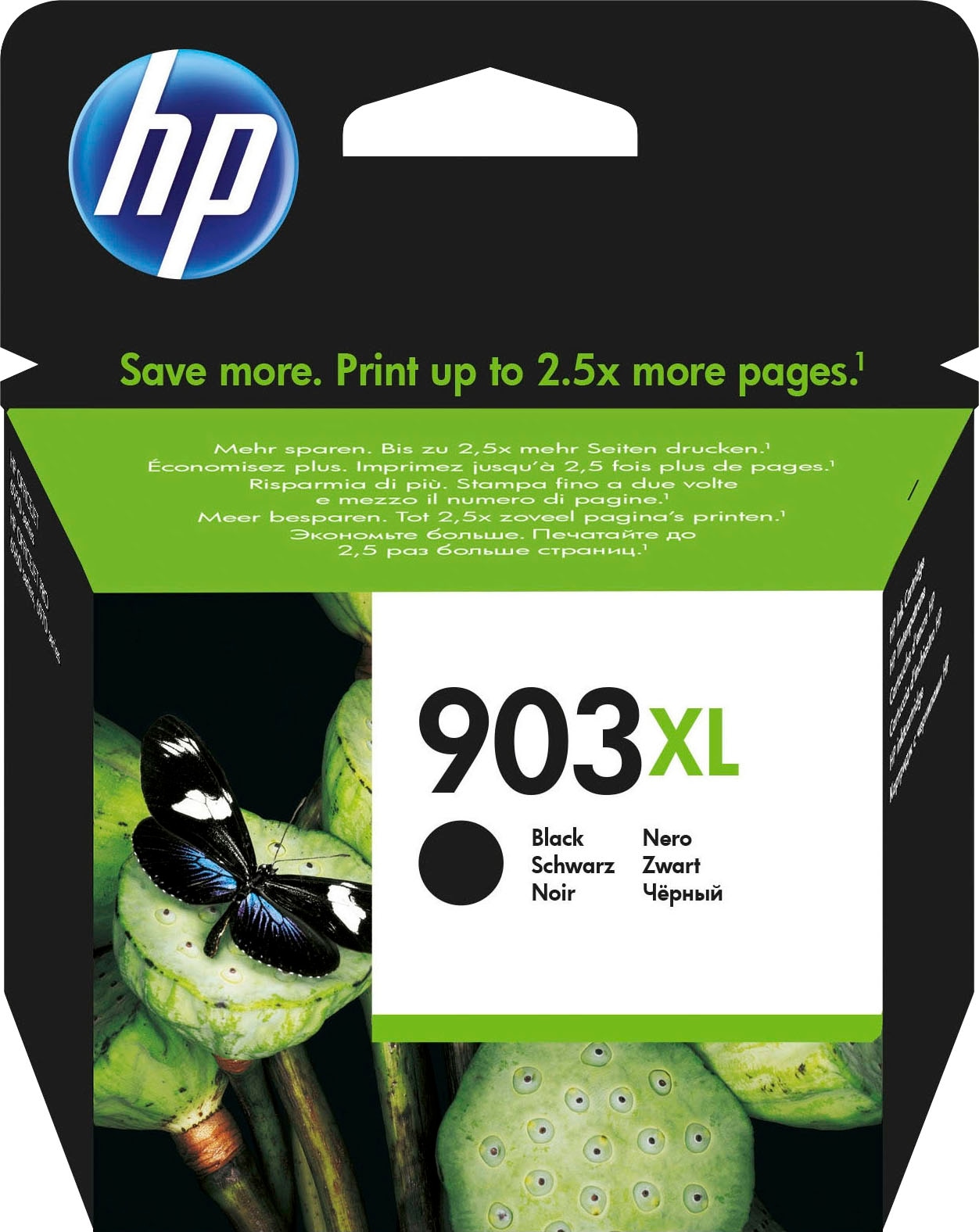 HP Tintenpatrone »903XL«, original Druckerpatrone 903 schwarz T6M15AE XL