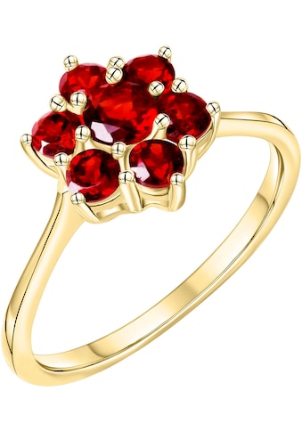 Fingerring »Schmuck Geschenk Gold 333 Fingerring Damenring Blume«