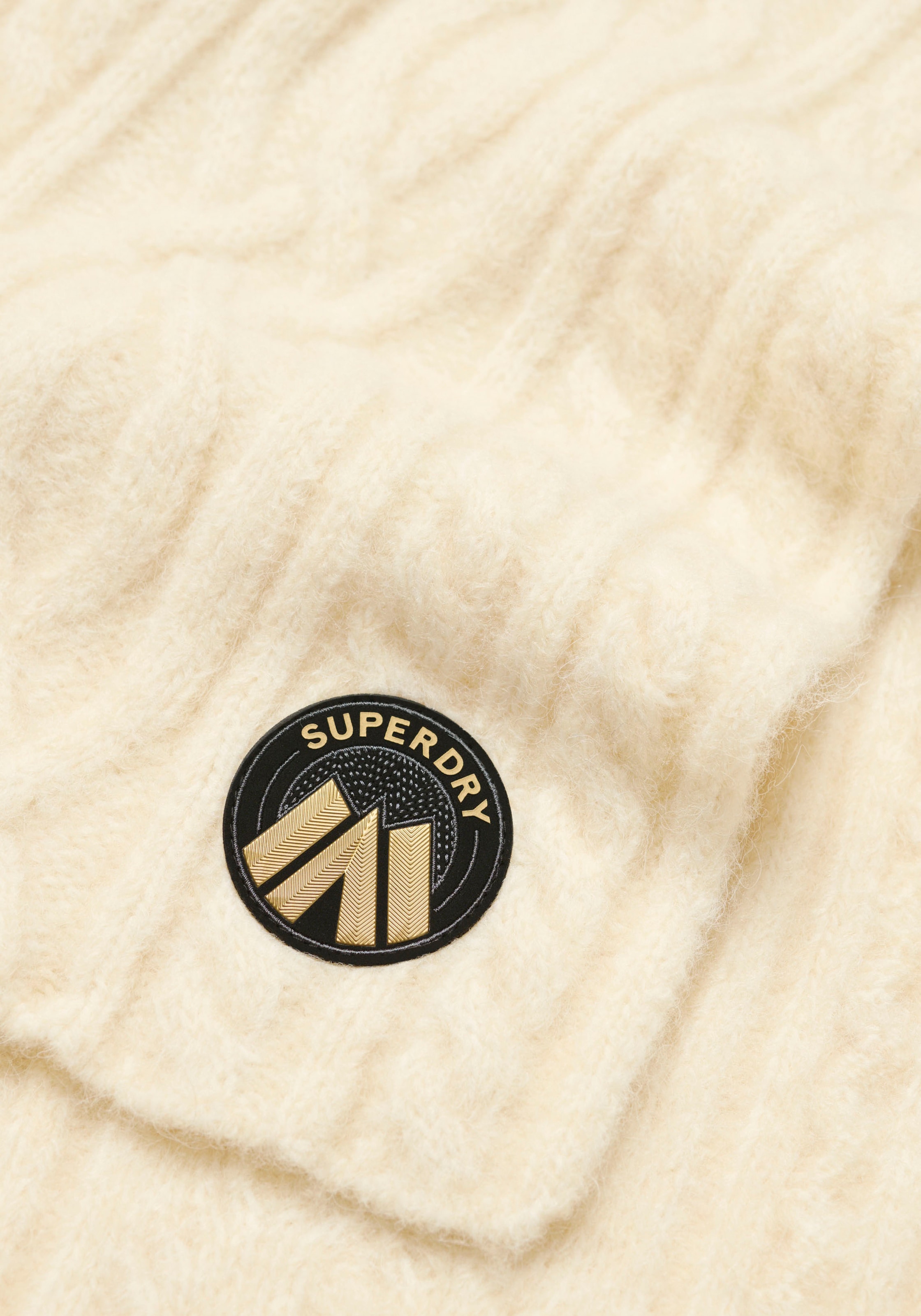 Superdry Strickschal »CABLE LUXE KNIT SCARF«