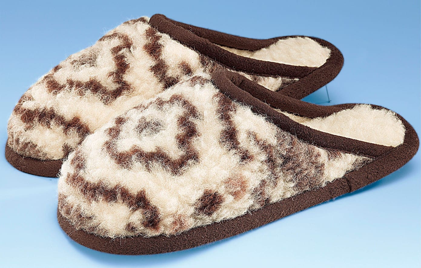 DamenPantoffel in braun, Größe 36/37