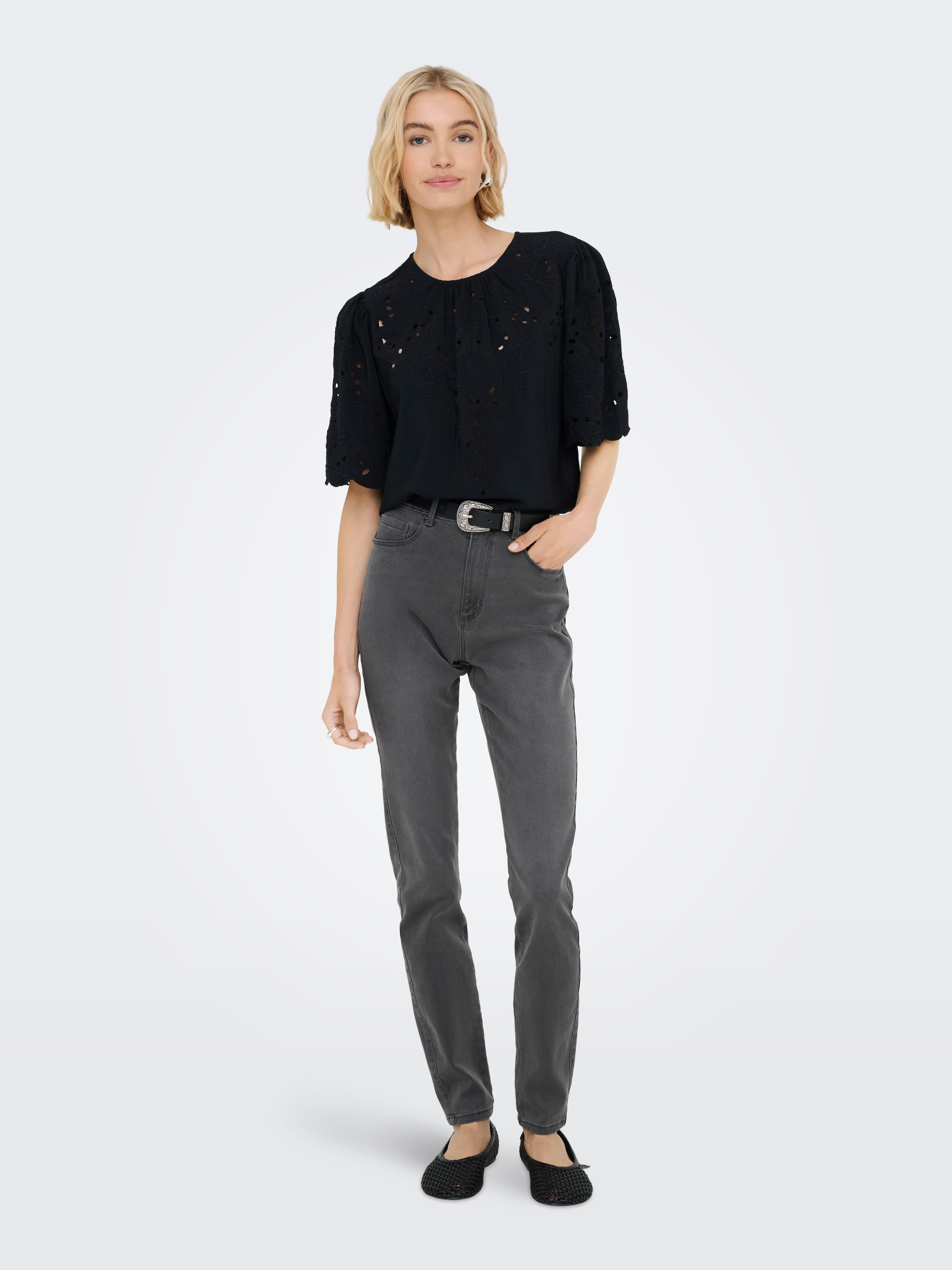 ONLY Skinny-fit-Jeans »ONLRAY HIGH WAIST SKINNY DNM BOX«