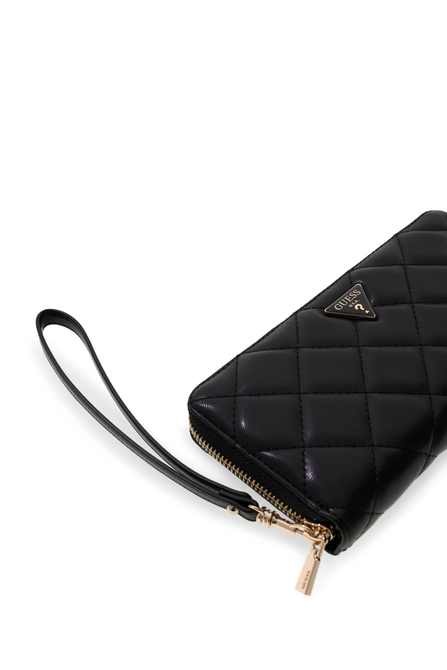 Guess Geldbörse »JULIET SLG LARGE ZIP AROUND« Damen Geldbeutel mit zusätzlichem Reißverschluss-Rückfach