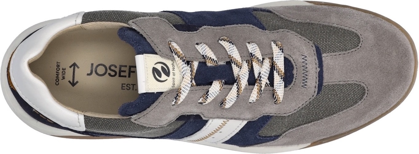 Josef Seibel Slip-On Sneaker »Blake 02«  Schnürschuh, Halbschuh, Freizeitschuh in Schuhweite H (=sehr weit)