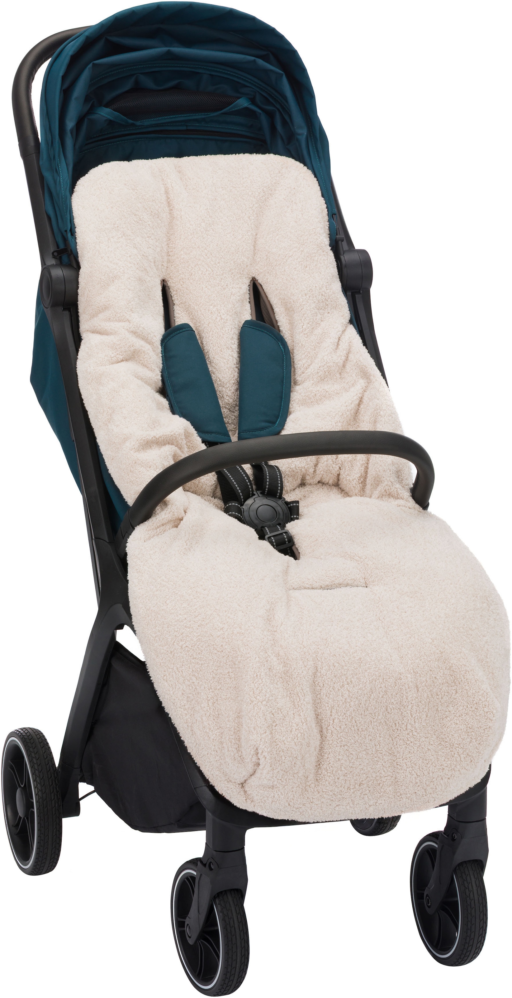 Fillikid Fußsack »Kinley Cord/Teddyplüsch, Winterfußsack«