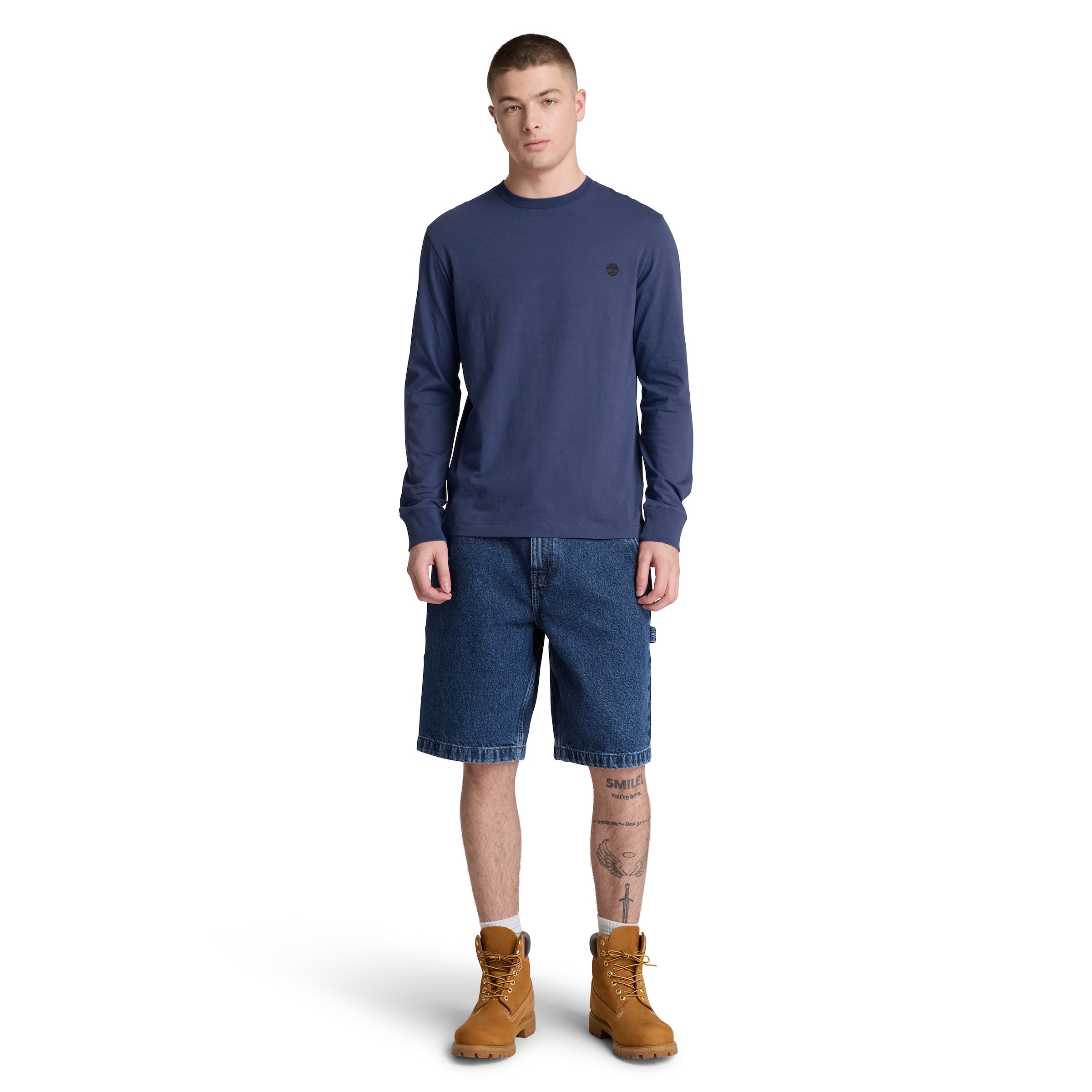 Timberland Langarmshirt »EXETER RIVER - Tree Embroidered LS« Langarmshirt, aus Baumwolle, in den Größen S bis XXXL
