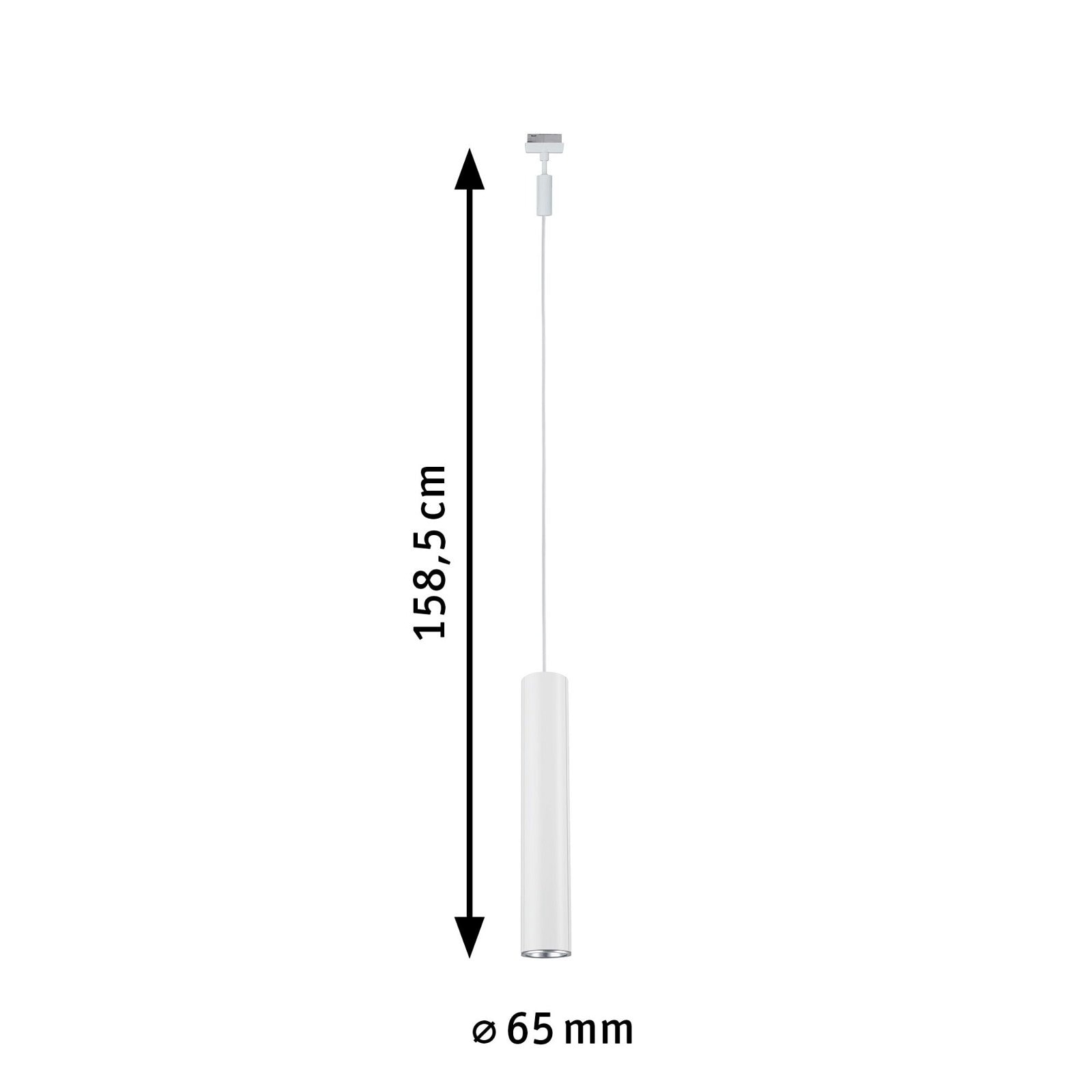 Paulmann Schienensystem-Leuchten »URail Pendel Catalejo GU10 max. 10W dimmbar 230V«, (1 tlg.)