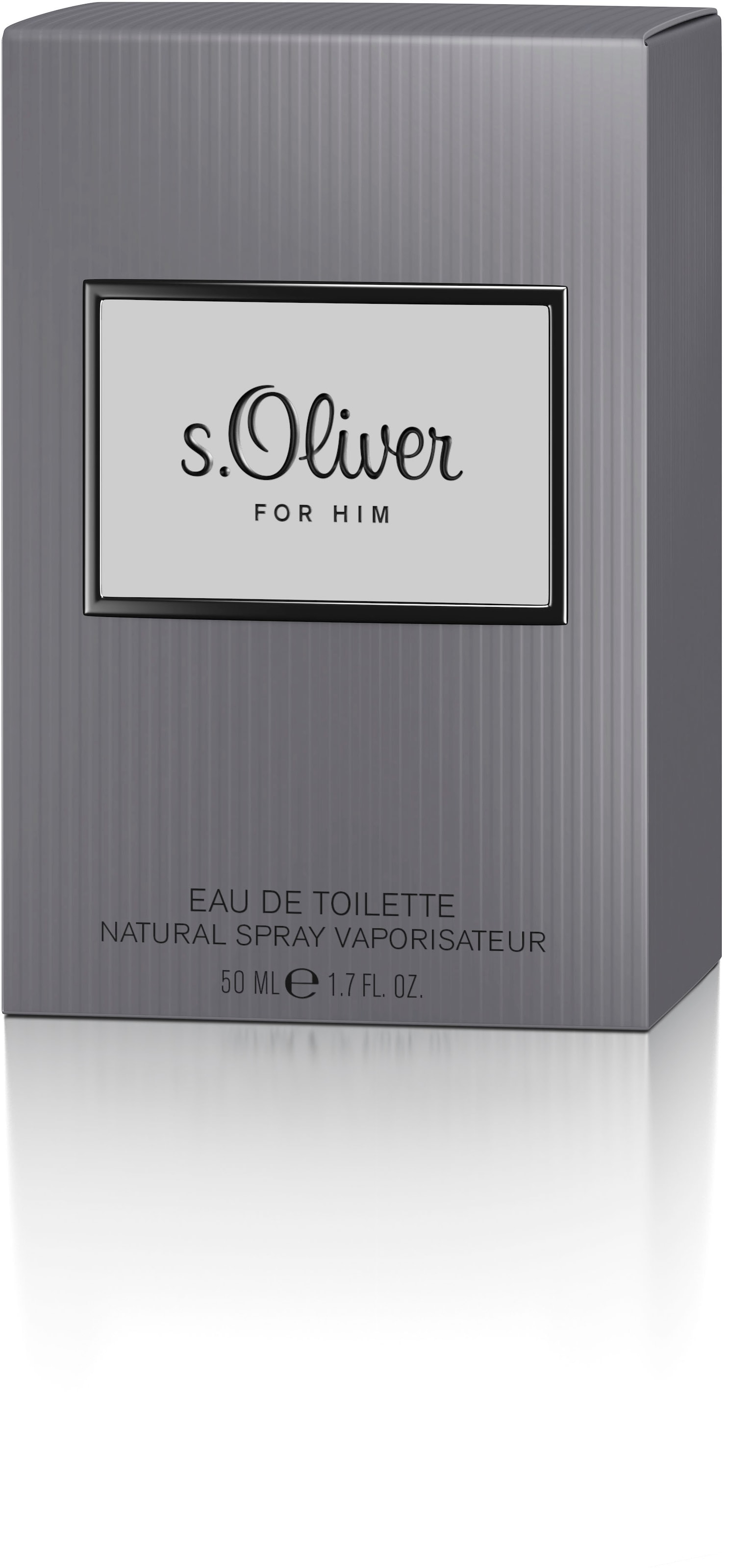 s.Oliver Eau de Toilette »s.Oliver For Him EDT NATURAL SPRAY 50 ML«, (Packung, 1 tlg.)