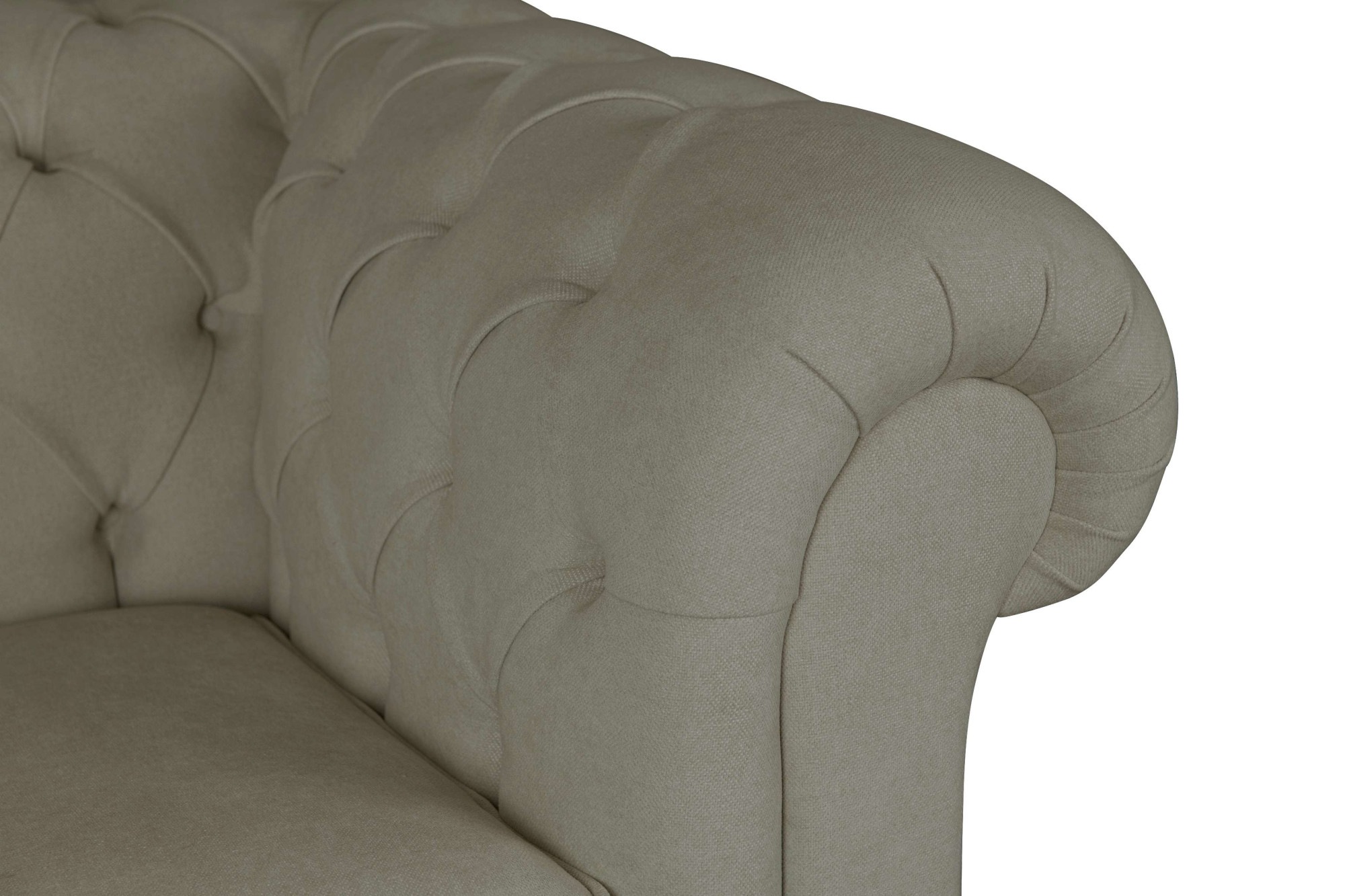 Home affaire 3-Sitzer »CHARENTE, optionale Schlafsofa, Chesterfield-Sofa, Bettfunktion« mit edler Knopfheftung und typischen Armlehnen, B/T/H 198/89/74 cm