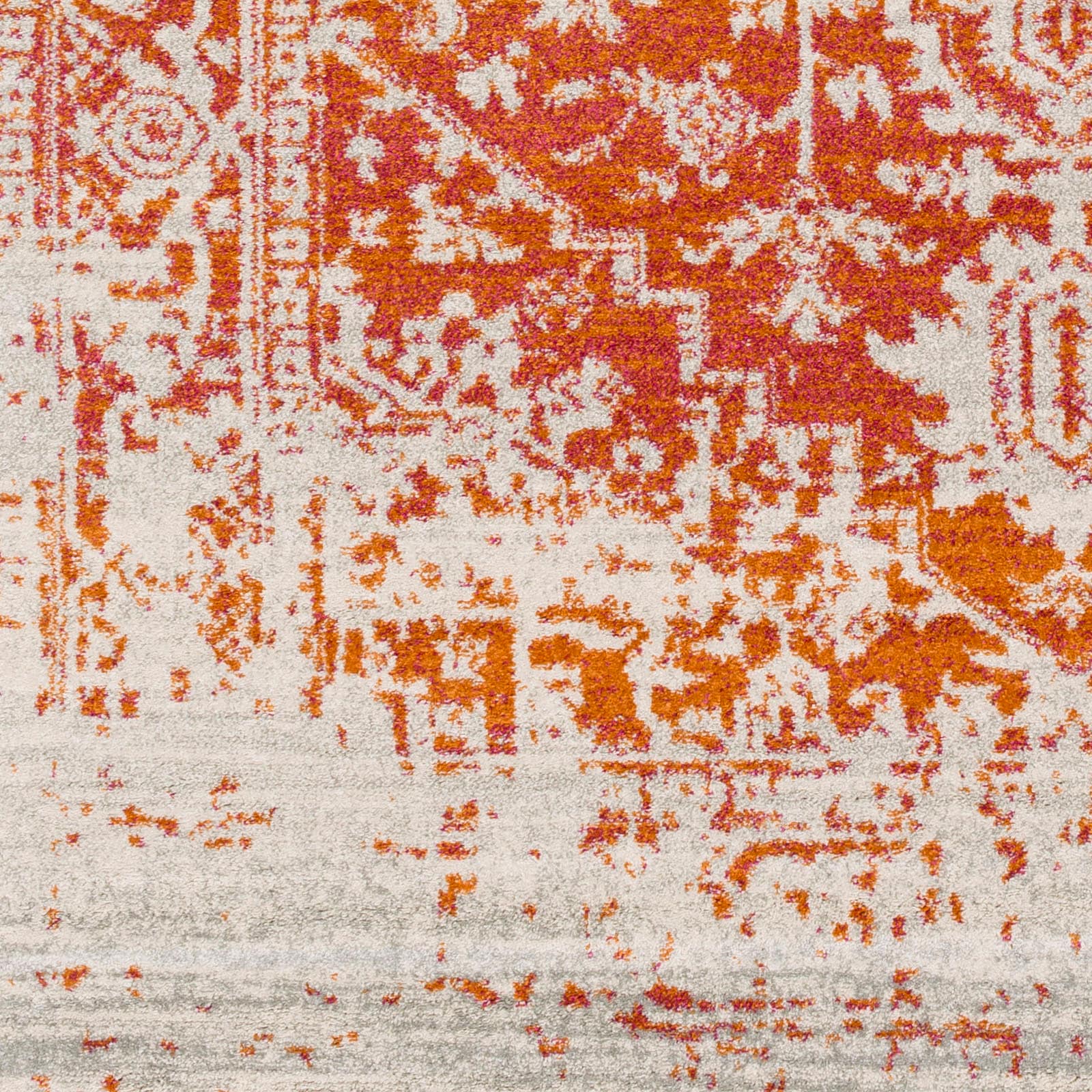 Livabliss Teppich »SYRACUSA«, rechteckig, 12 mm Höhe, Kurzflor Orientteppich, Wohnzimmer, Schlafzimmer, Orange
