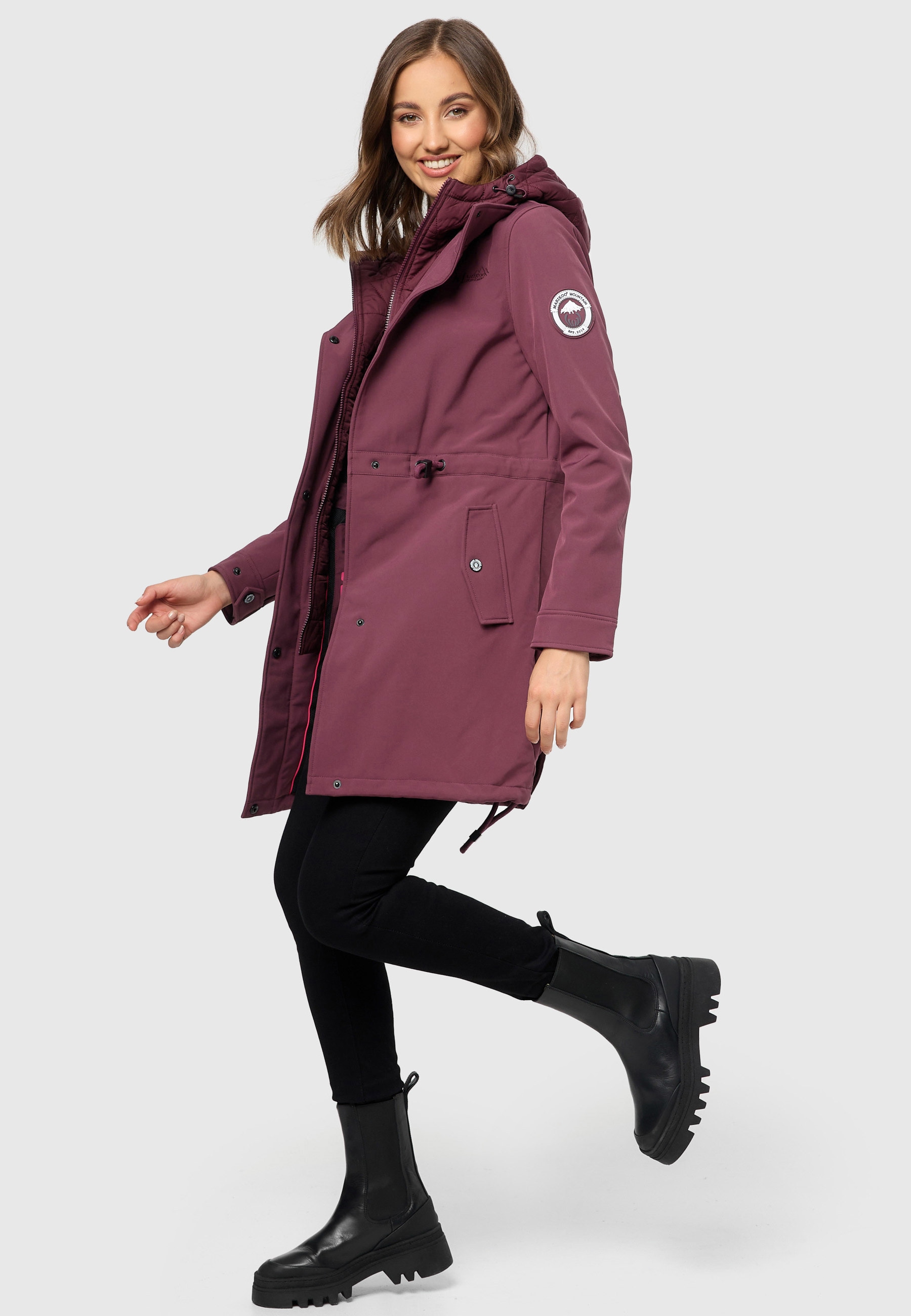 Marikoo Softshelljacke »Marikoo Mount Presanella Damen Jacke B965«