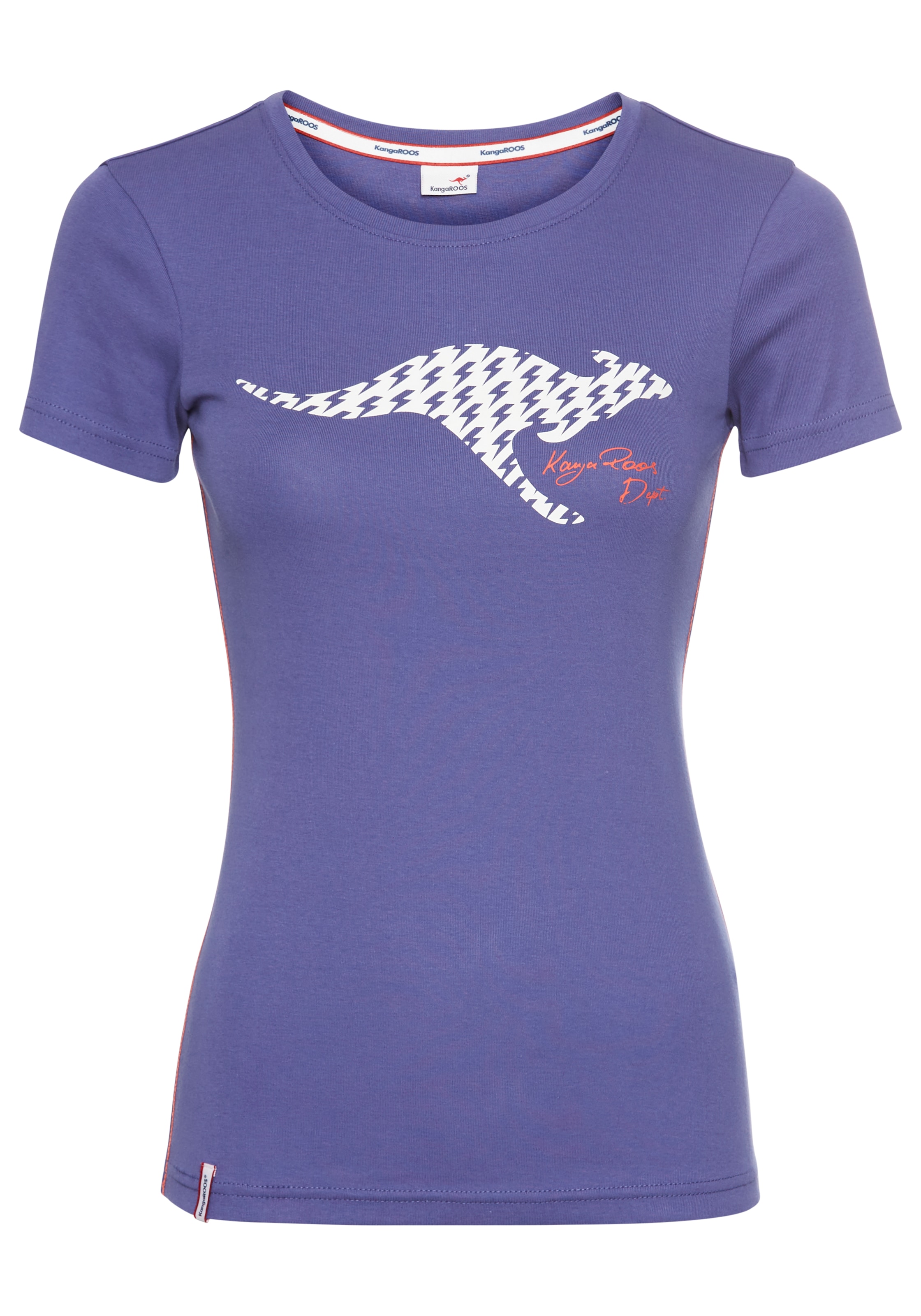KangaROOS Kurzarmshirt Logo Print