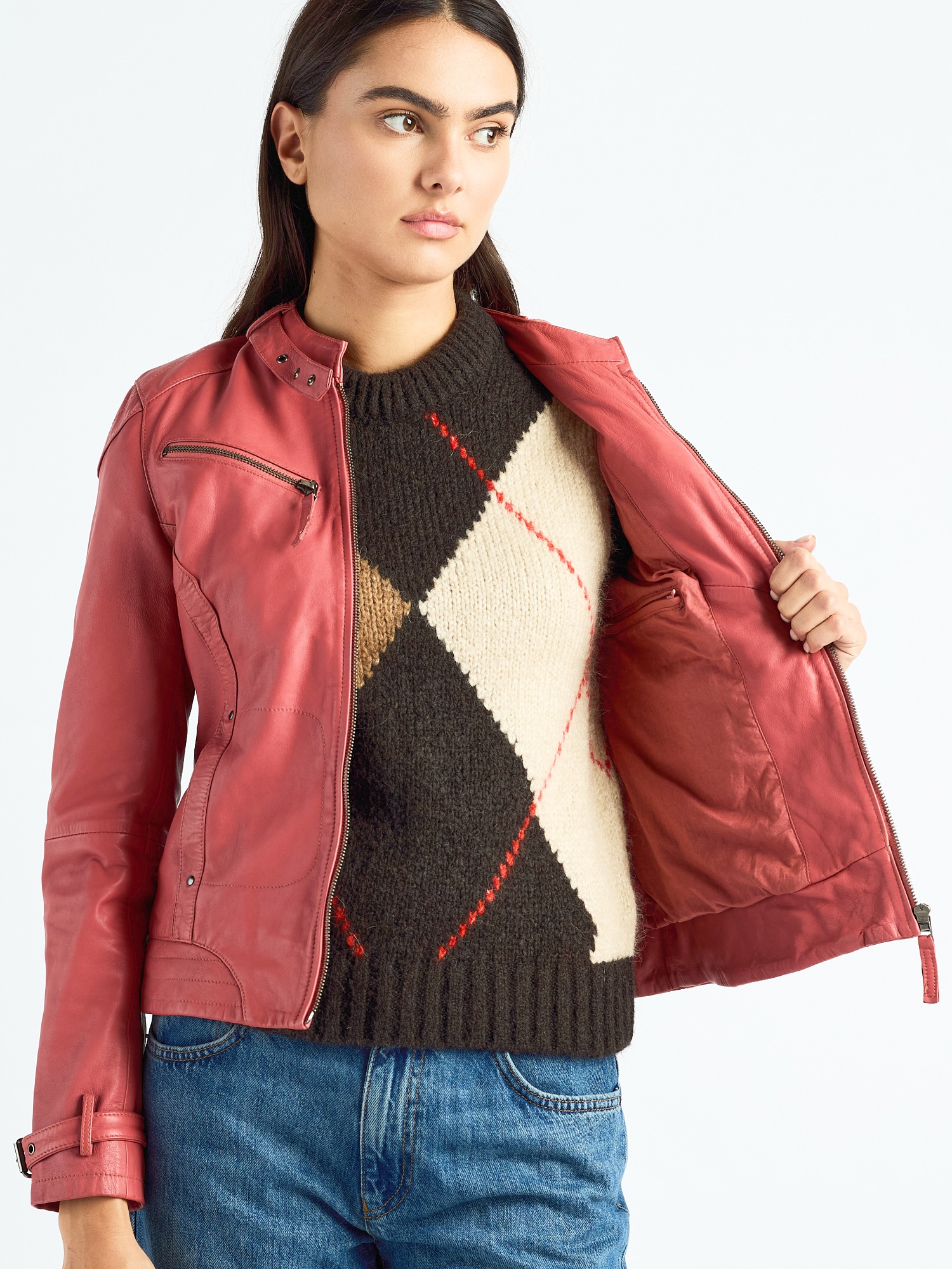 Maze Lederjacke »Lederjacke 31Ryana«