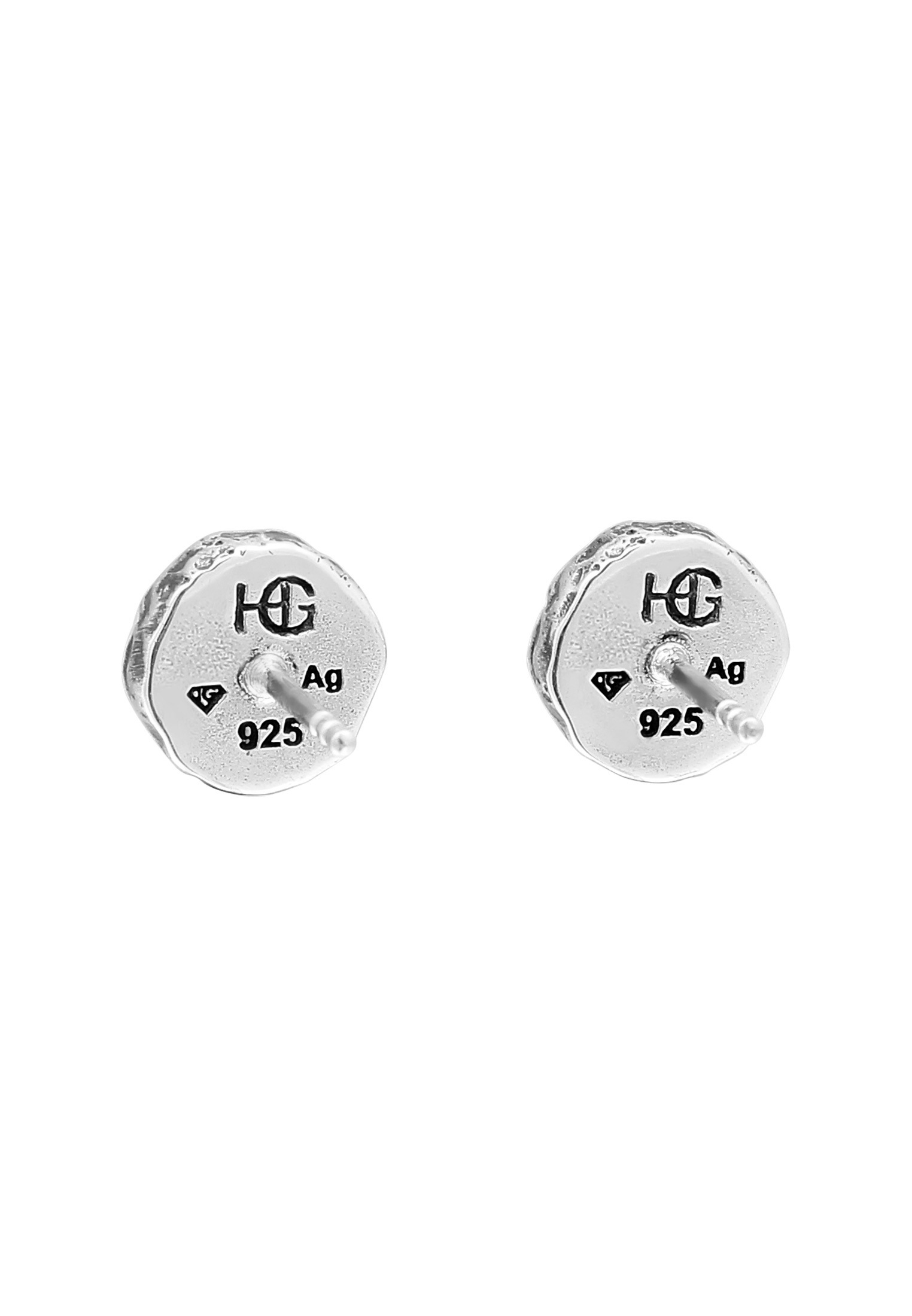 HAZE & GLORY Paar Ohrstecker »Ohrringe Ohrstecker Chrysocolla Blaugrün 925 Sterling Silber«