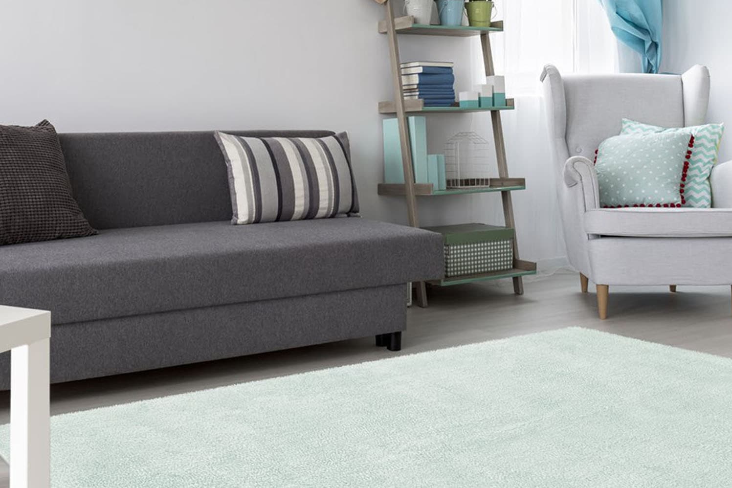 my home Hochflor-Teppich »Carla«, rechteckig, 40 mm Höhe, super soft, Teppich in Pastell-Farben
