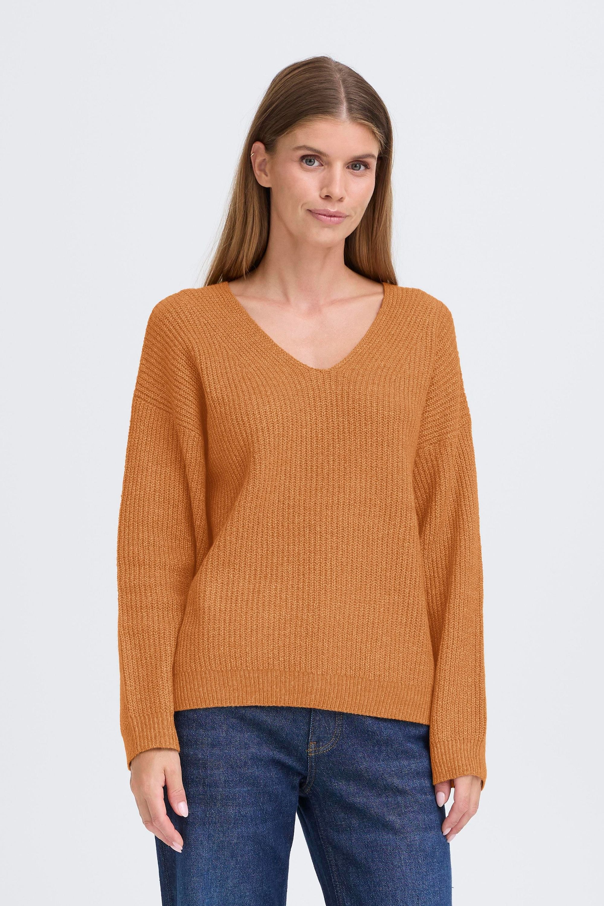 OXMO V-Ausschnitt-Pullover »V-Ausschnitt-Pullover OXICALLIE«