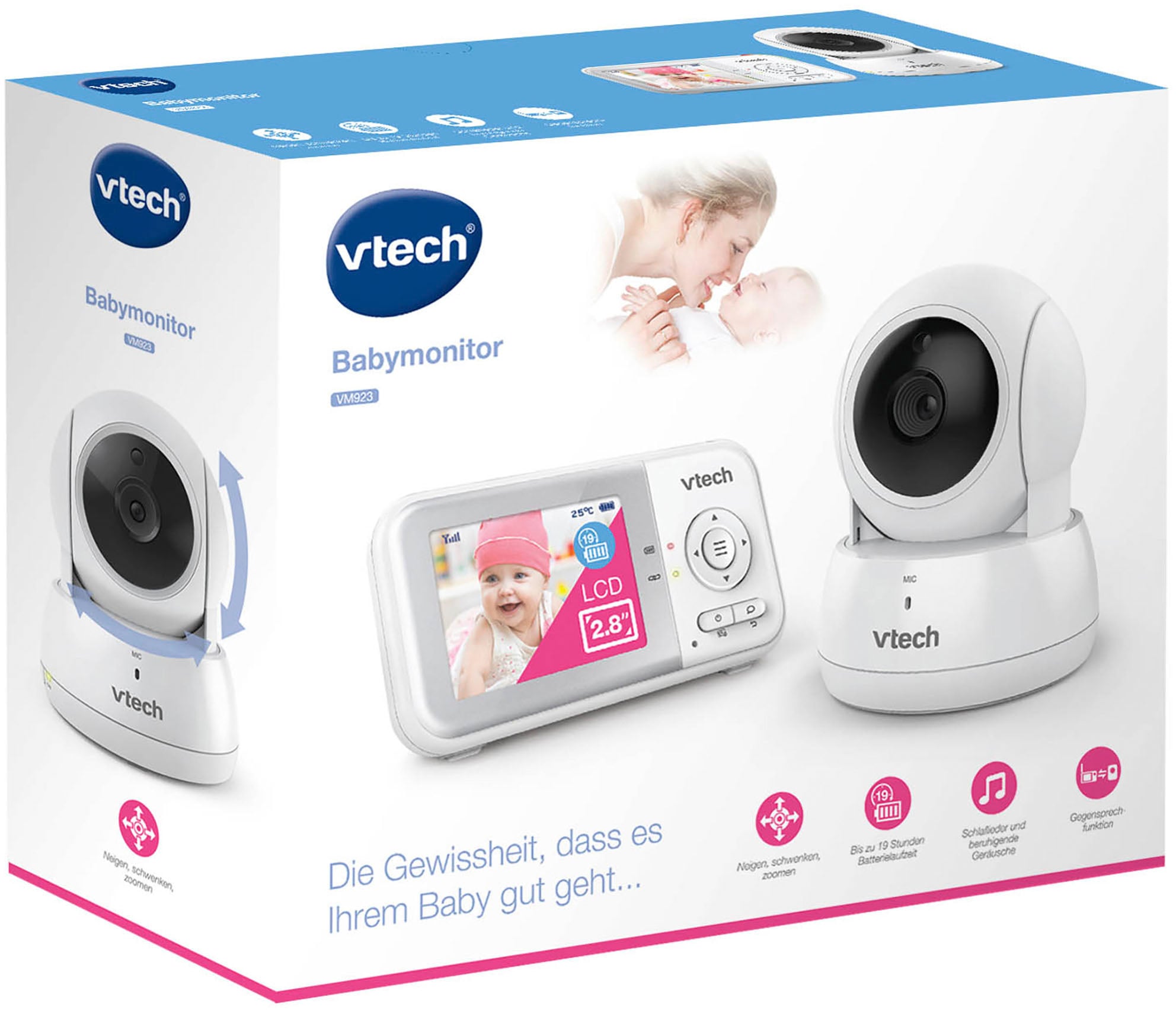 Vtech® Video-Babyphone »Babymonitor VM923«