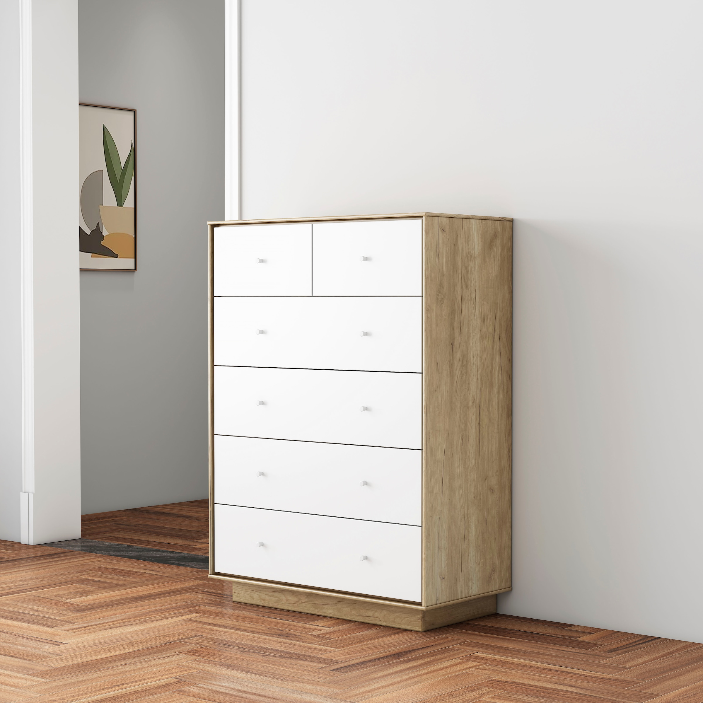 OTTO home Kommode »Blaire« kratzfeste Melaminoberfläche, ABS-Kanten und FSC-zertifiziertem Holz