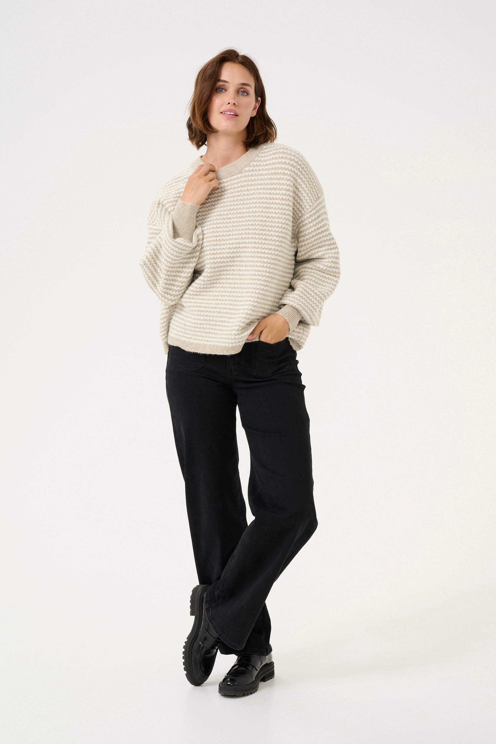 KAFFE Strickjacke »Strickjacke KAellery«