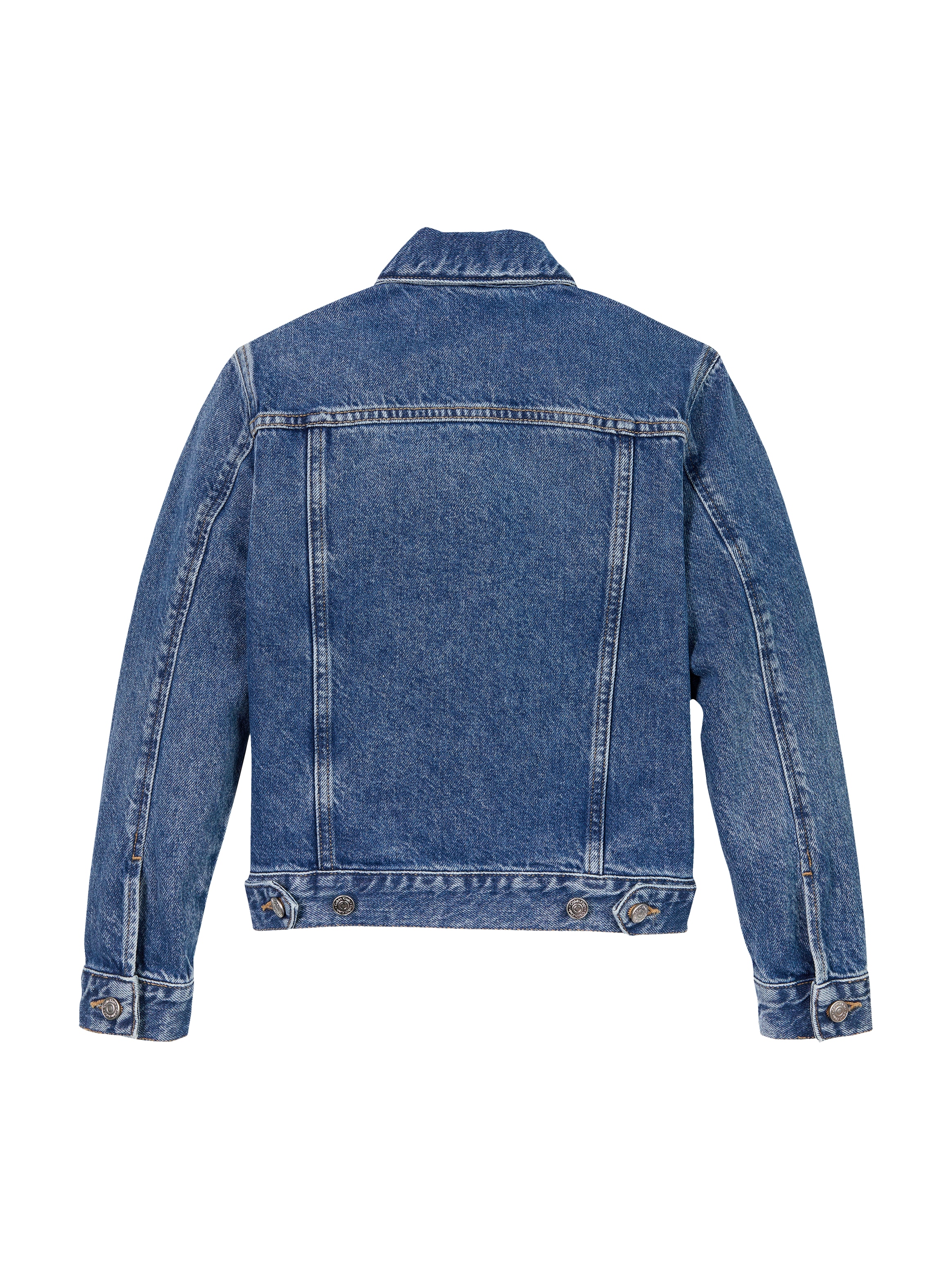 Calvin Klein Jeans Jeansjacke »BRIGHT MID BLUE DNM TRUCKER«, in blauer Waschung