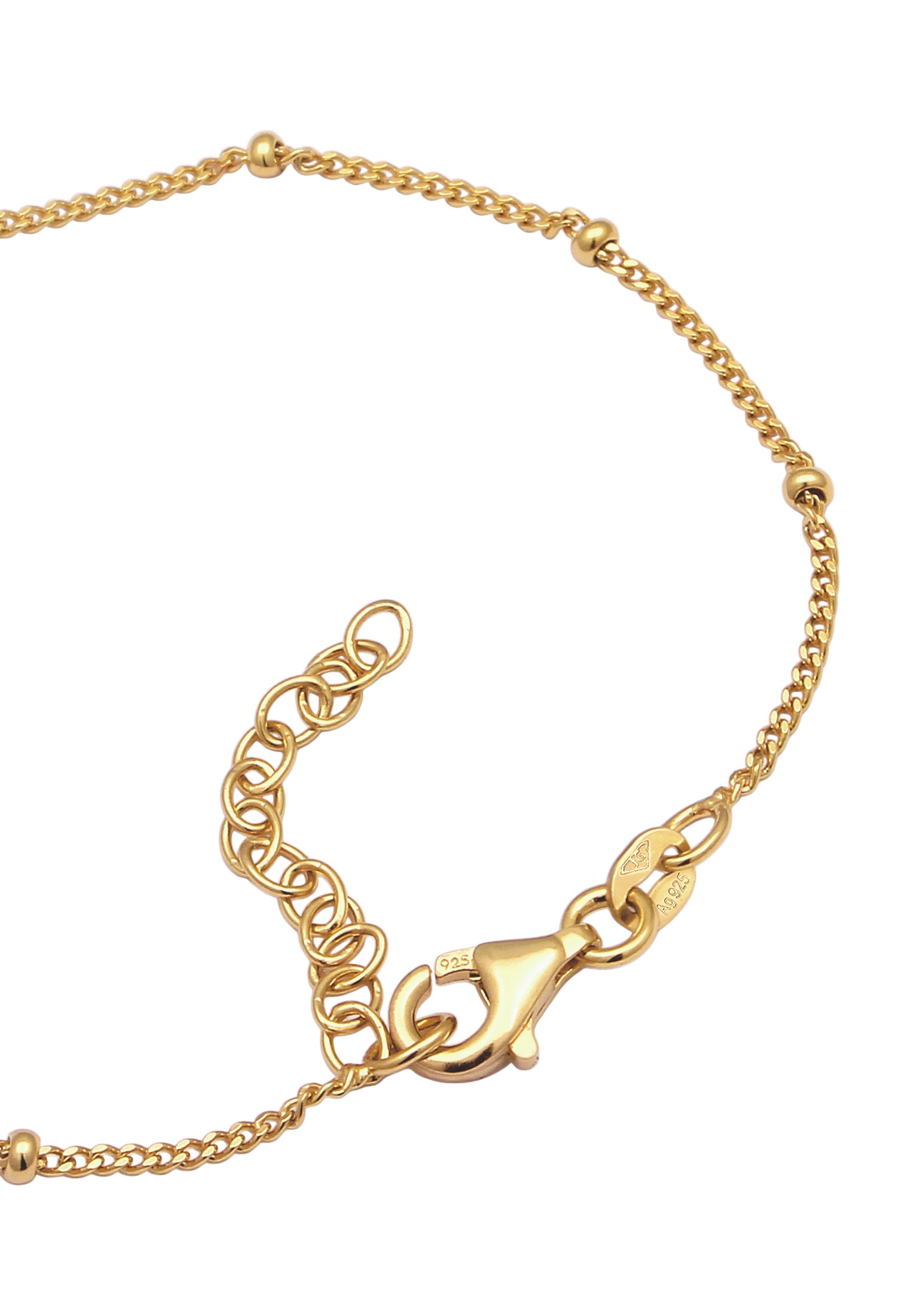 Elli Armkette »Armband Stern Weiß 925 Sterling Silber, mit Kristallen von Swarovski®«
