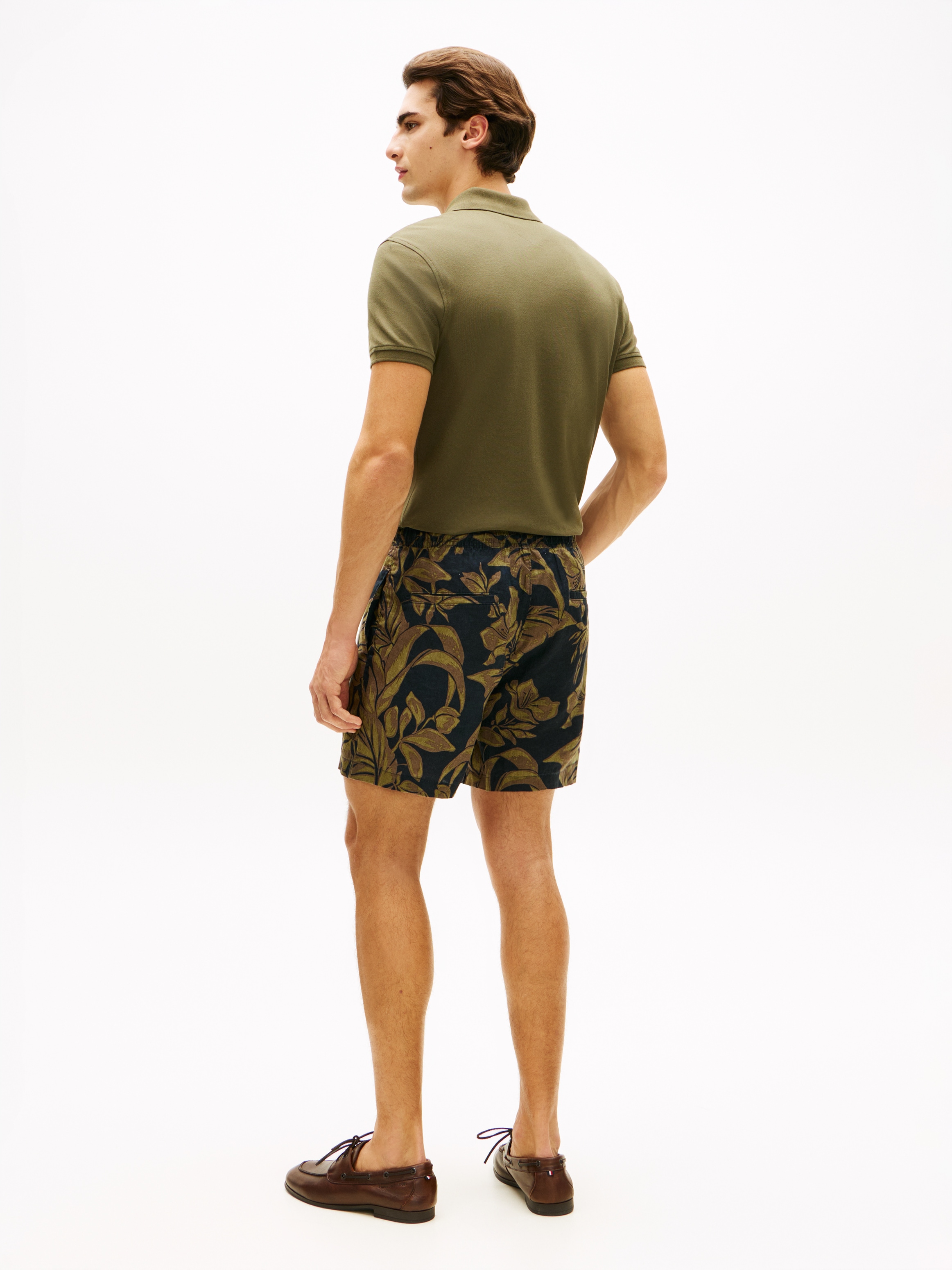 Tommy Hilfiger Chinoshorts »DOVER PO LINEN FLORAL AOP«  elastischer Bund, regular fit