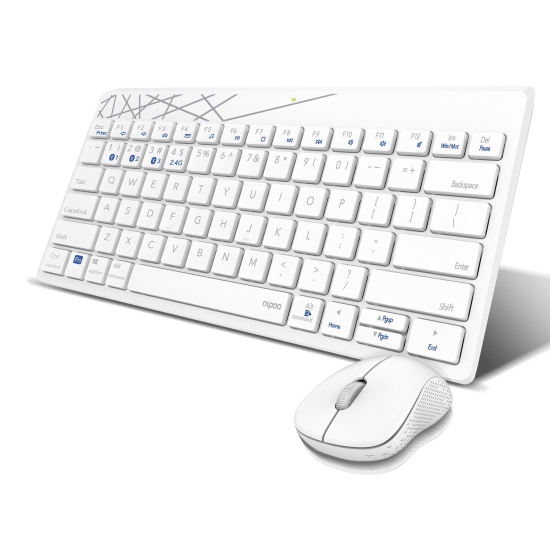 »8000M Rapoo DPI« OTTO jetzt 2.4 Tastatur- und Maus-Set Bluetooth, kabelloses bei 1300 GHz, Tastatur-Maus-Set, kaufen