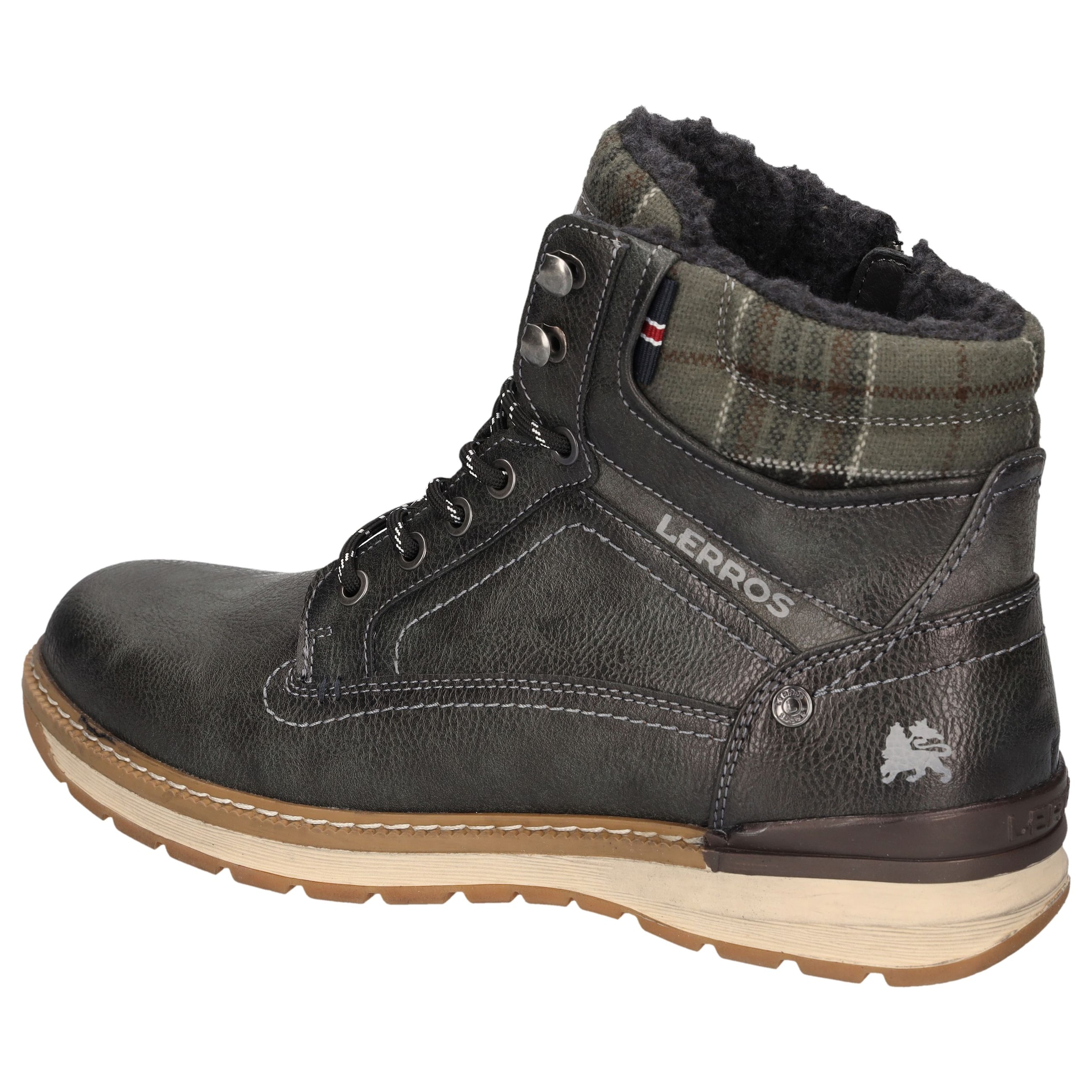 LERROS Winterboots  Schnürboots, Outdoorboots mit modischer Logoverzierung