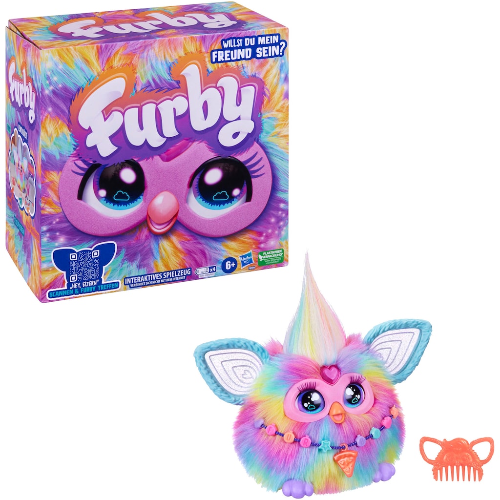 Hasbro Plüschfigur »Furby, Farbmix«