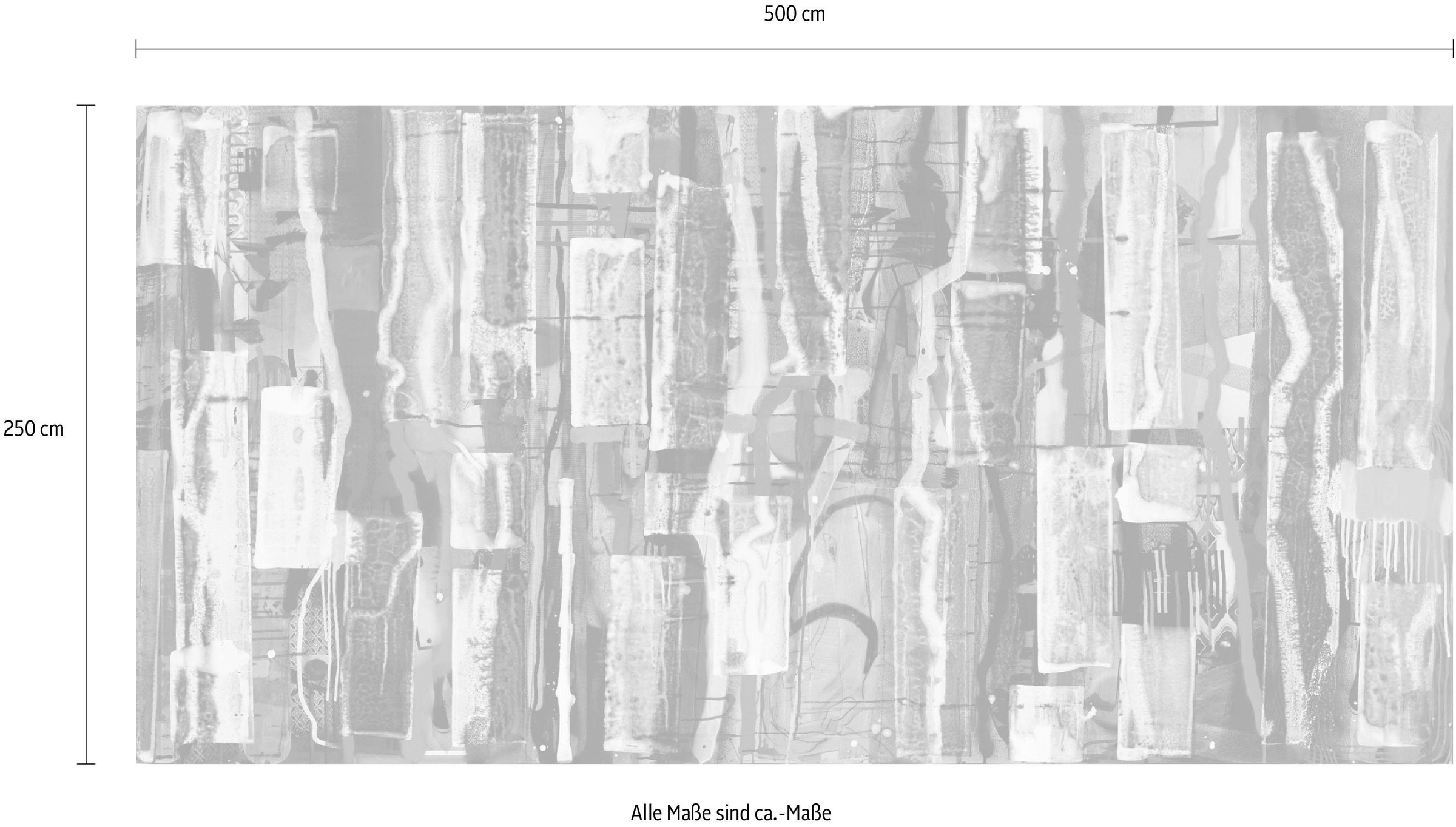 Komar Vliestapete »Digitaldruck Vlies -  Clearwater XXI - Größe 500 x 250 cm« bedruckt glatt Wohnzimmer, Schlafzimmer