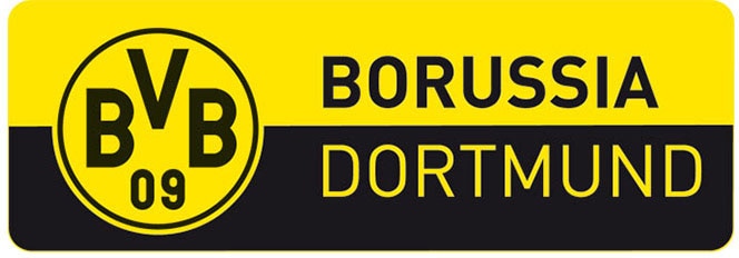 Wandtattoo »Fußball BVB 09 Logo Banner«, (1 St.), selbstklebend, entfernbar