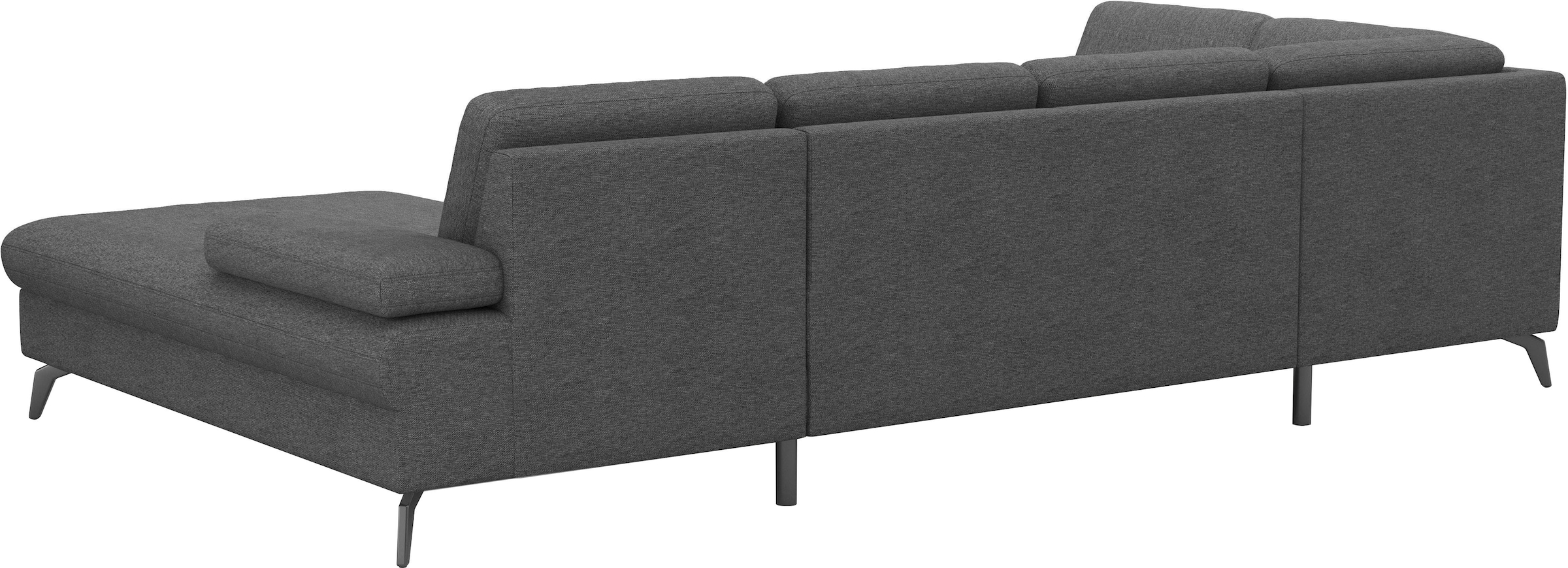 sit&more Wohnlandschaft »Morris Jubi U-Form«, inkl. Armteilfunktion und 1 Zierkissen, wahlweise mit Bettfunktion