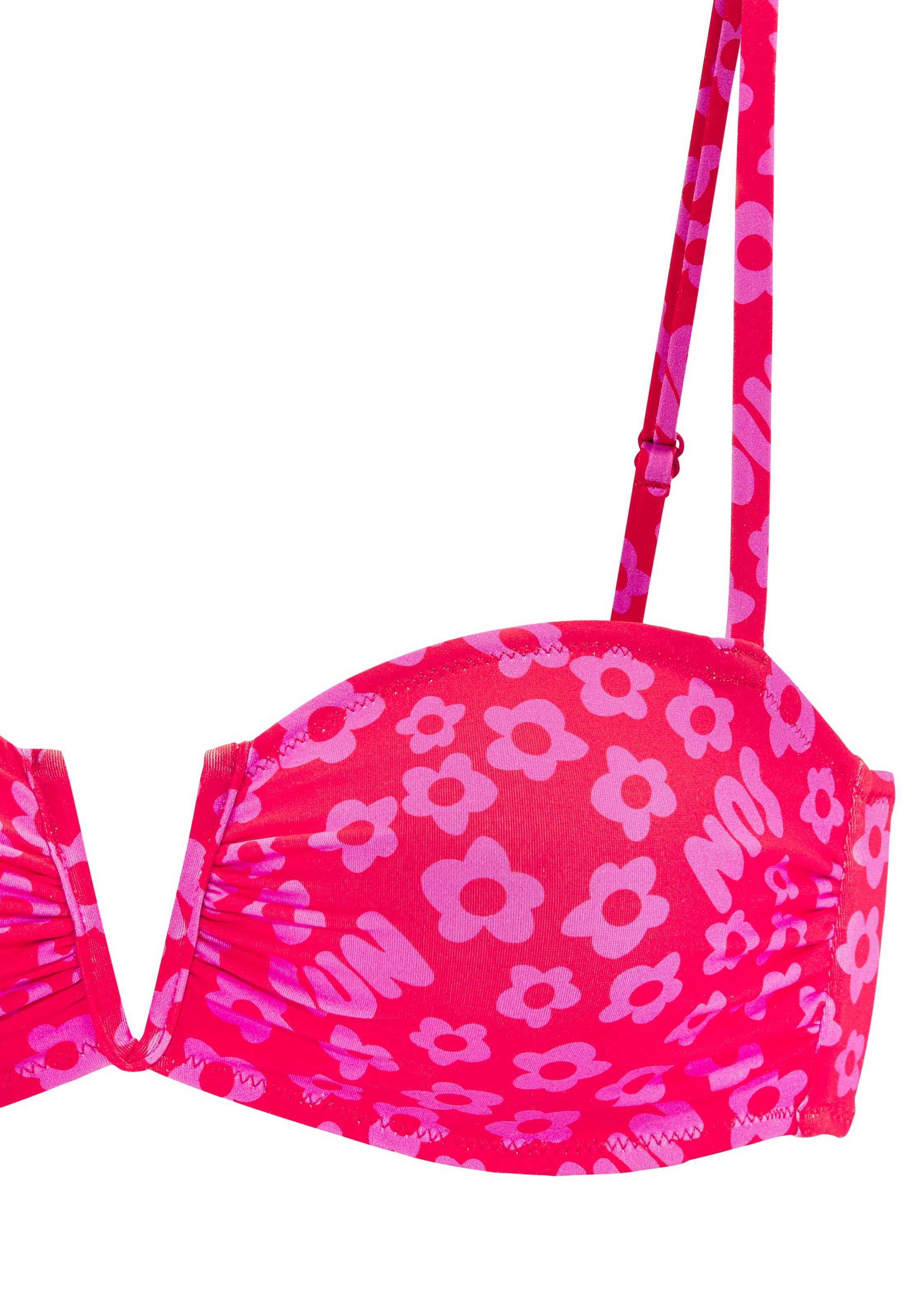 Buffalo Bandeau-Bikini, mit V-Ausschnitt