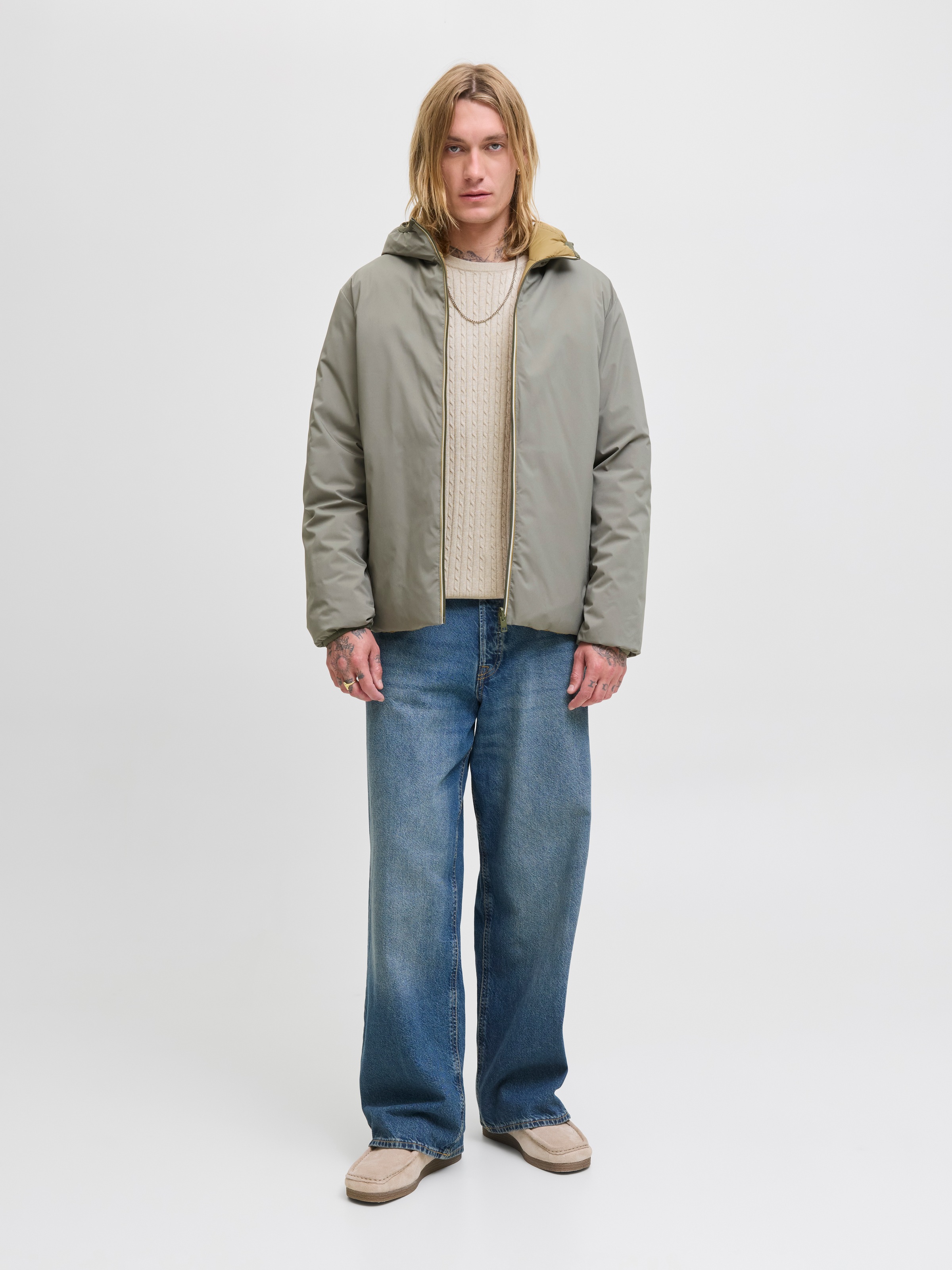 Jack & Jones Strickpullover »JJEEMIL KNIT CABLE CREW NECK NOOS«
