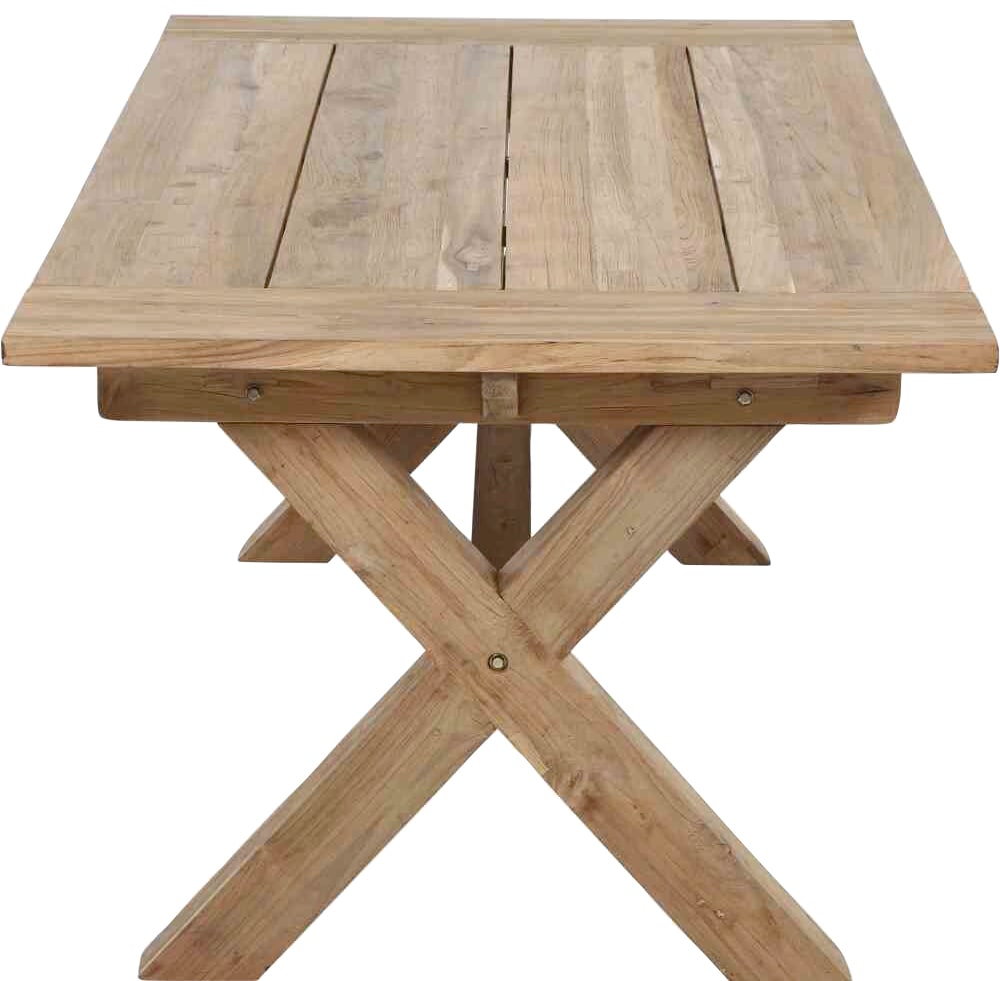 Siena Garden Gartentisch »Cardiff«, B/H: 100x76 cm,Teakholz