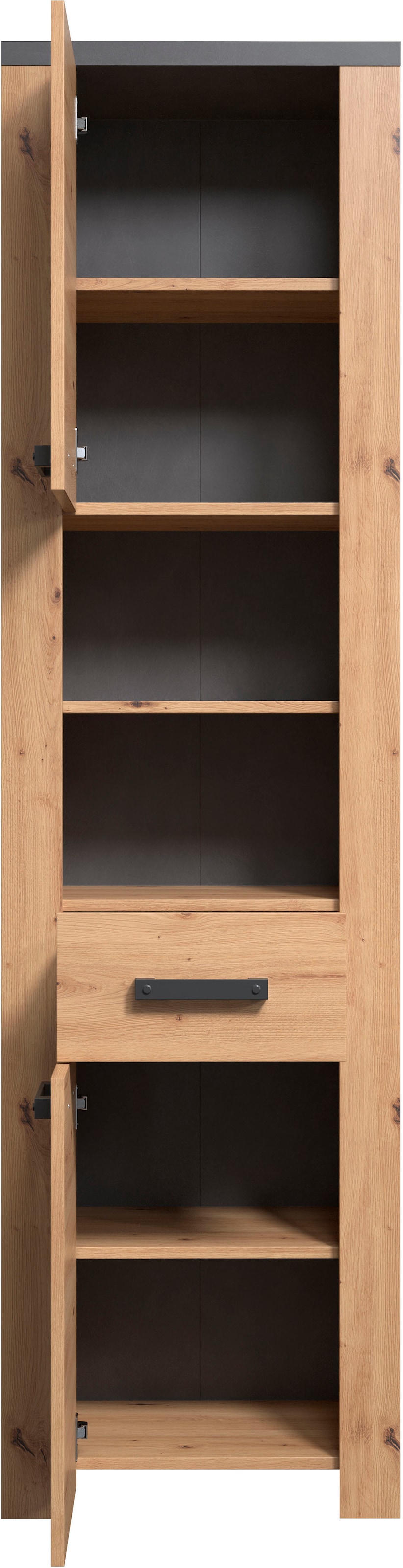 welltime Hochschrank »Ambres« 1 Stk. tlg. Hochschrank mit Soft-Close Funktion - (B/T/H) 53/35/196 cm