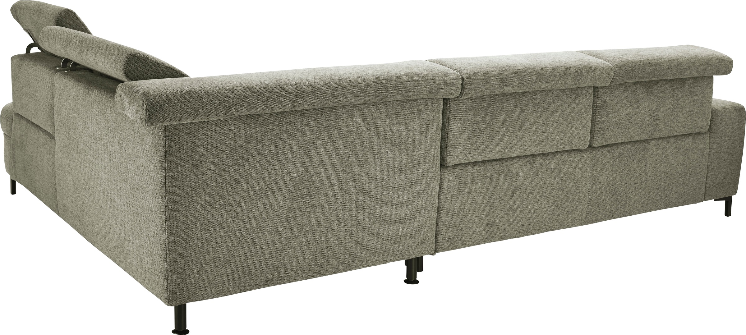set one by Musterring Ecksofa »SO 3400, Komfortsitzhöhe 47cm oder 49cm, inkl. Sitztiefenverstellung«, verschiedene Funktionen, Kaltschaumpolsterung, Stellmaße 220 x 317 cm