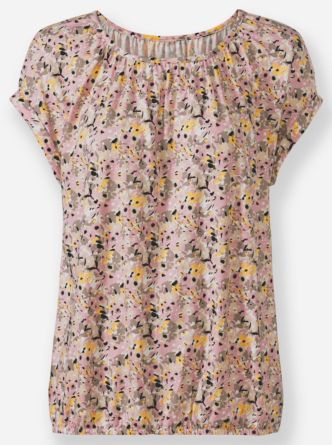 Inspirationen Kurzarmshirt »Rundhals-Shirt«, (1 tlg.)