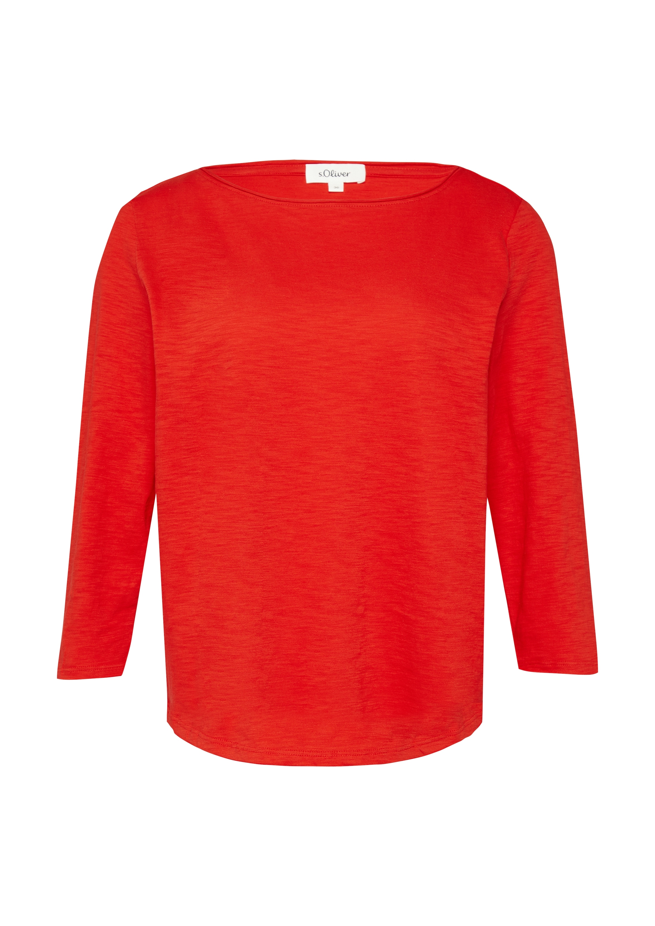s.Oliver Langarmshirt, aus Flammgarn
